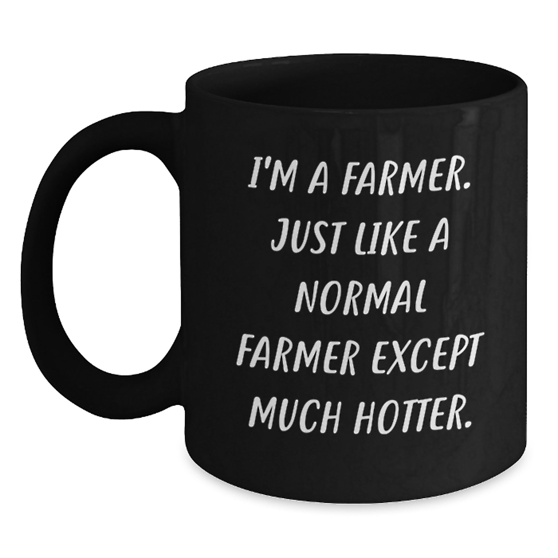 Farmer Keepsake Premium Deluxe Black Coffee Mug for Him Birthday Gift - Main