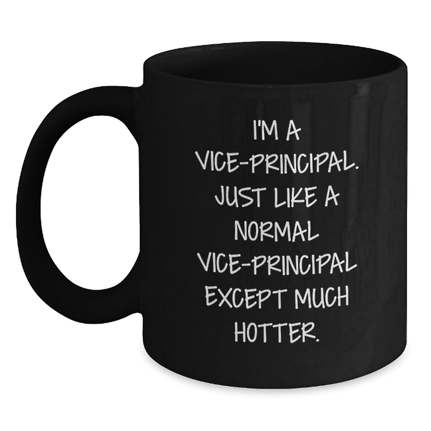 Funny Vice-principal Gifts for Men, Vice-principal Black Coffee Mug, Unique Father's Day Unique Gifts from Daughter to Father - Main