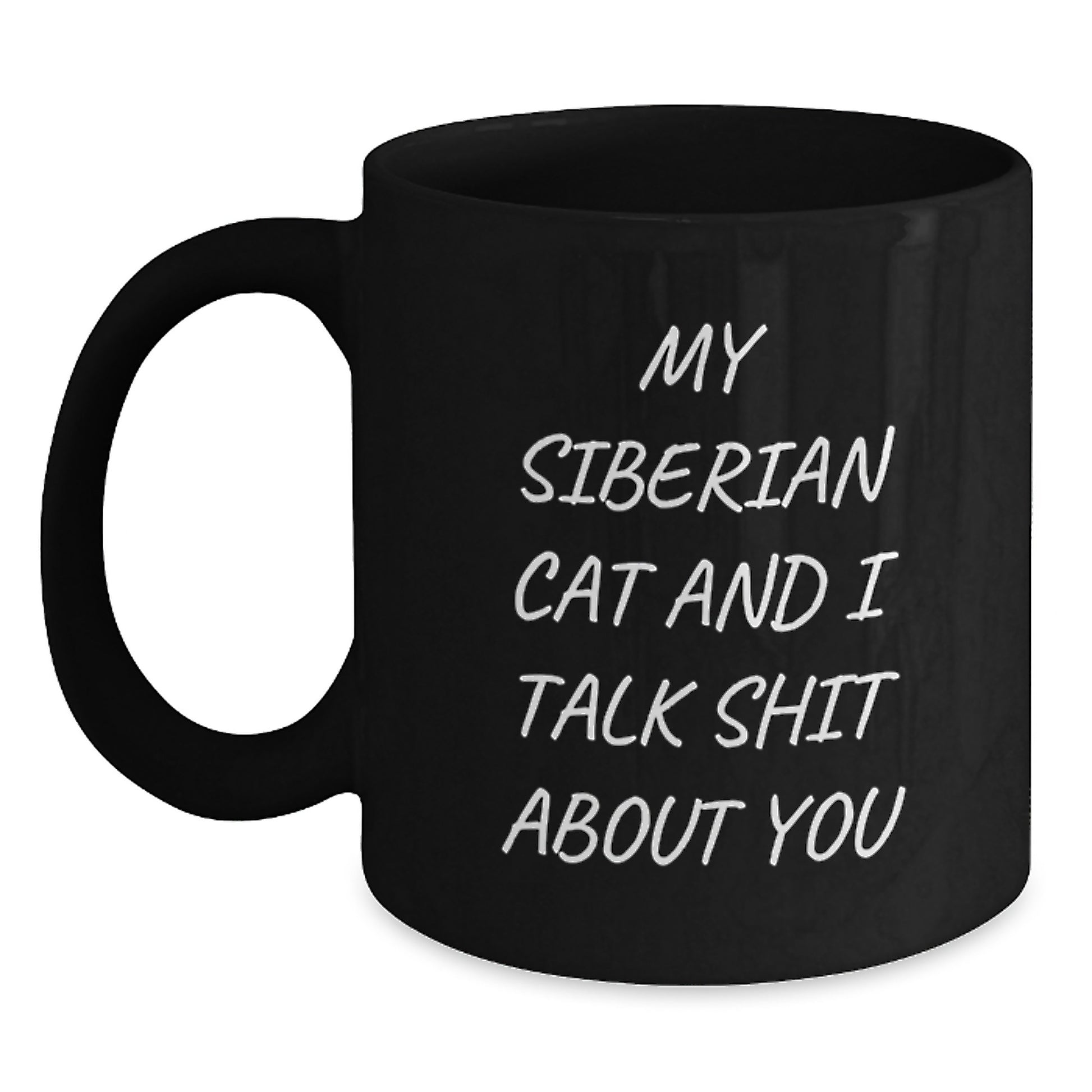Siberian Cat Funny Coffee Mugs Gifts from Friends for Men and Women Graduation Unique Gifts - Main