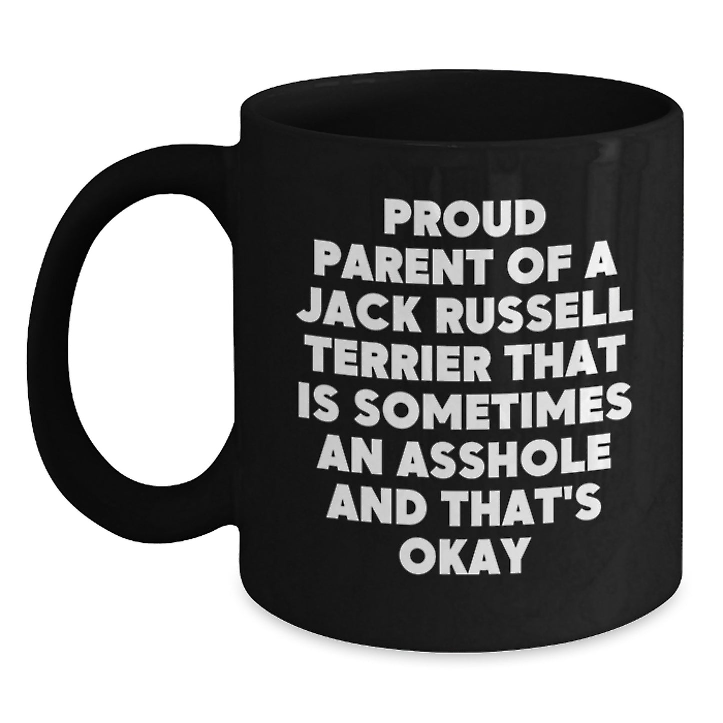 Quirky Jack Russell Mug Novelty Birthday Gift for Friends Fun - Main