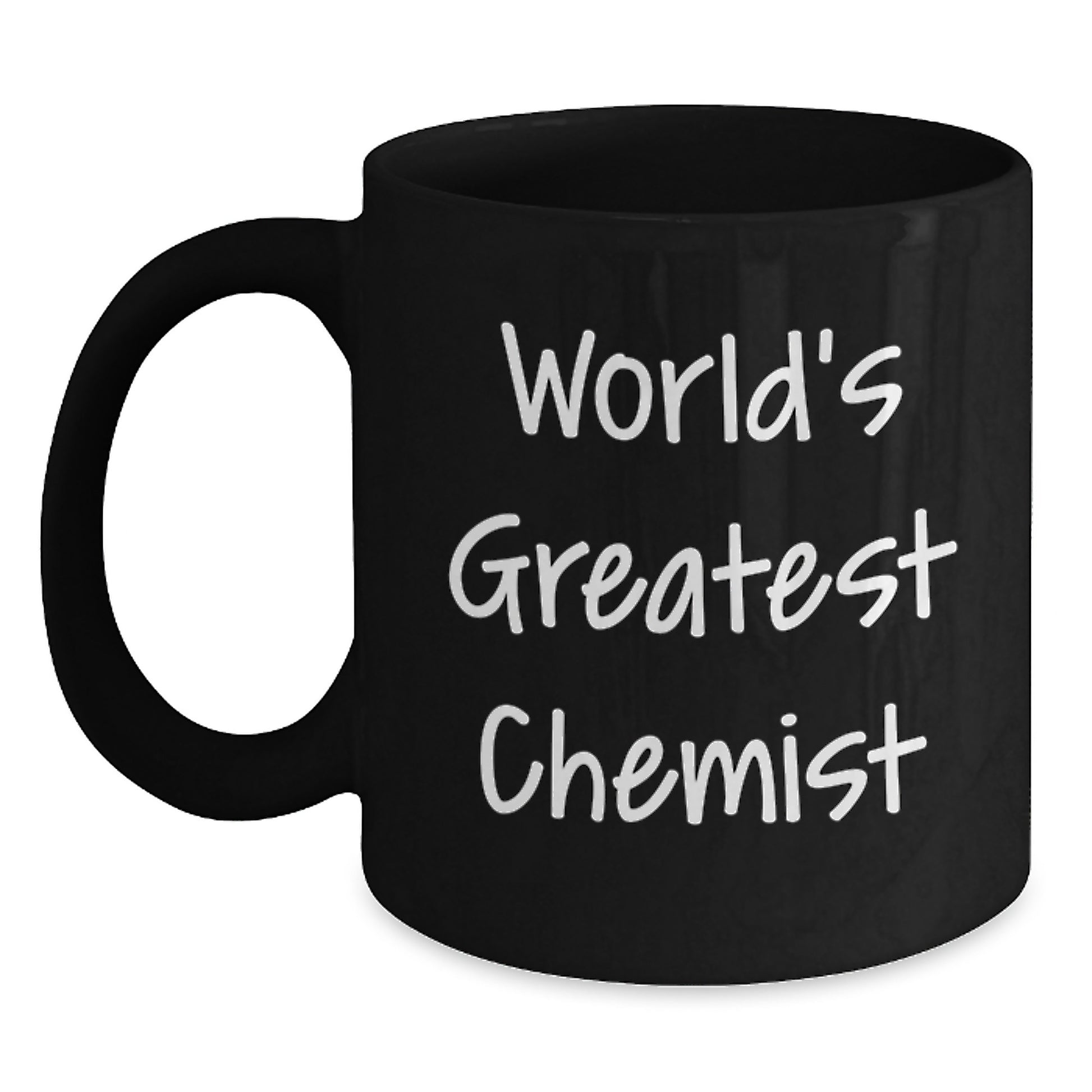 Funny Chemist Gifts, Unique Black Coffee Mug for World's Greatest Chemist, Perfect for Mother's Day - Main