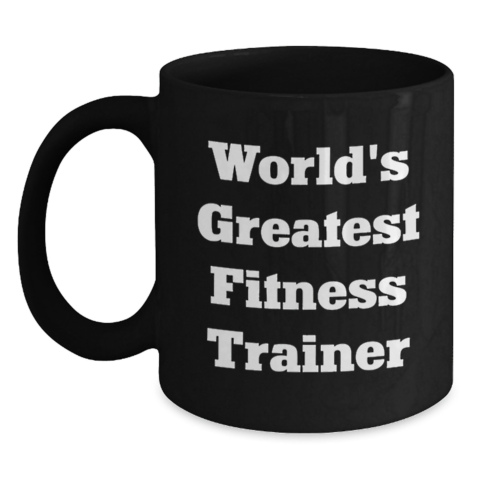 For Him Keepsake Mug World's Greatest Fitness Trainer Birthday Gift - Main