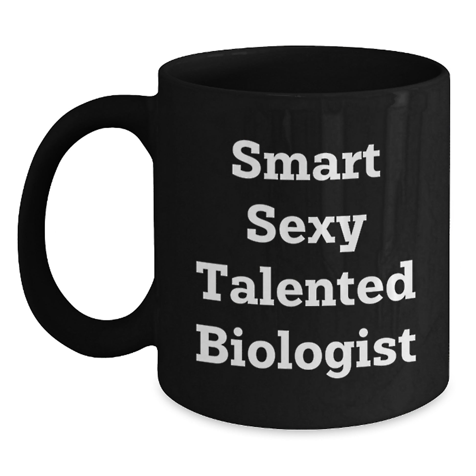 Funny Biologist Quotes Black Coffee Mugs Gifts from Friends for Graduation - Main