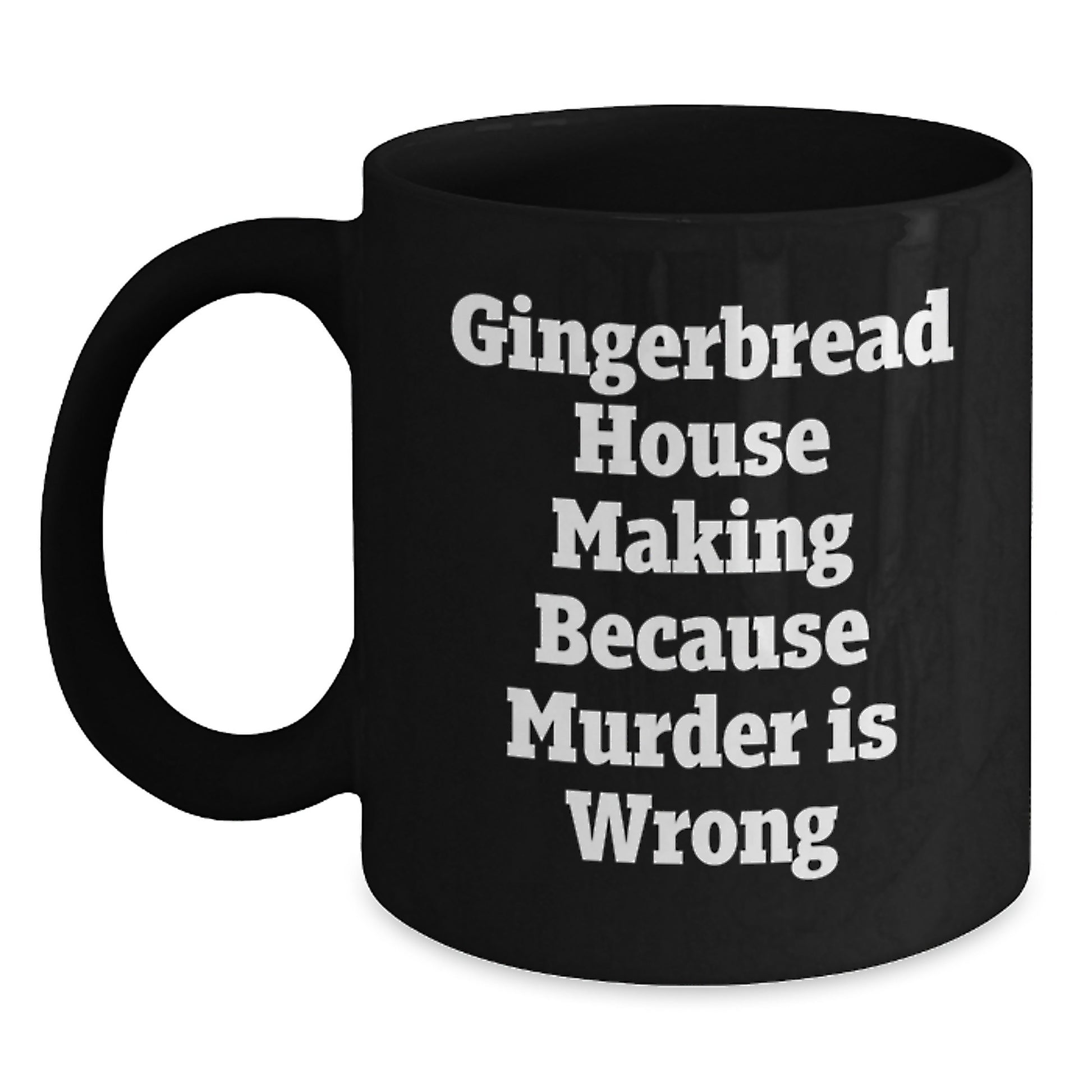 Gingerbread House Making Gift Ideas for Friends Graduation Day Funny Coffee Mugs - Gifts from Men to Women, Gift for Gingerbread House Enthusiasts - Main
