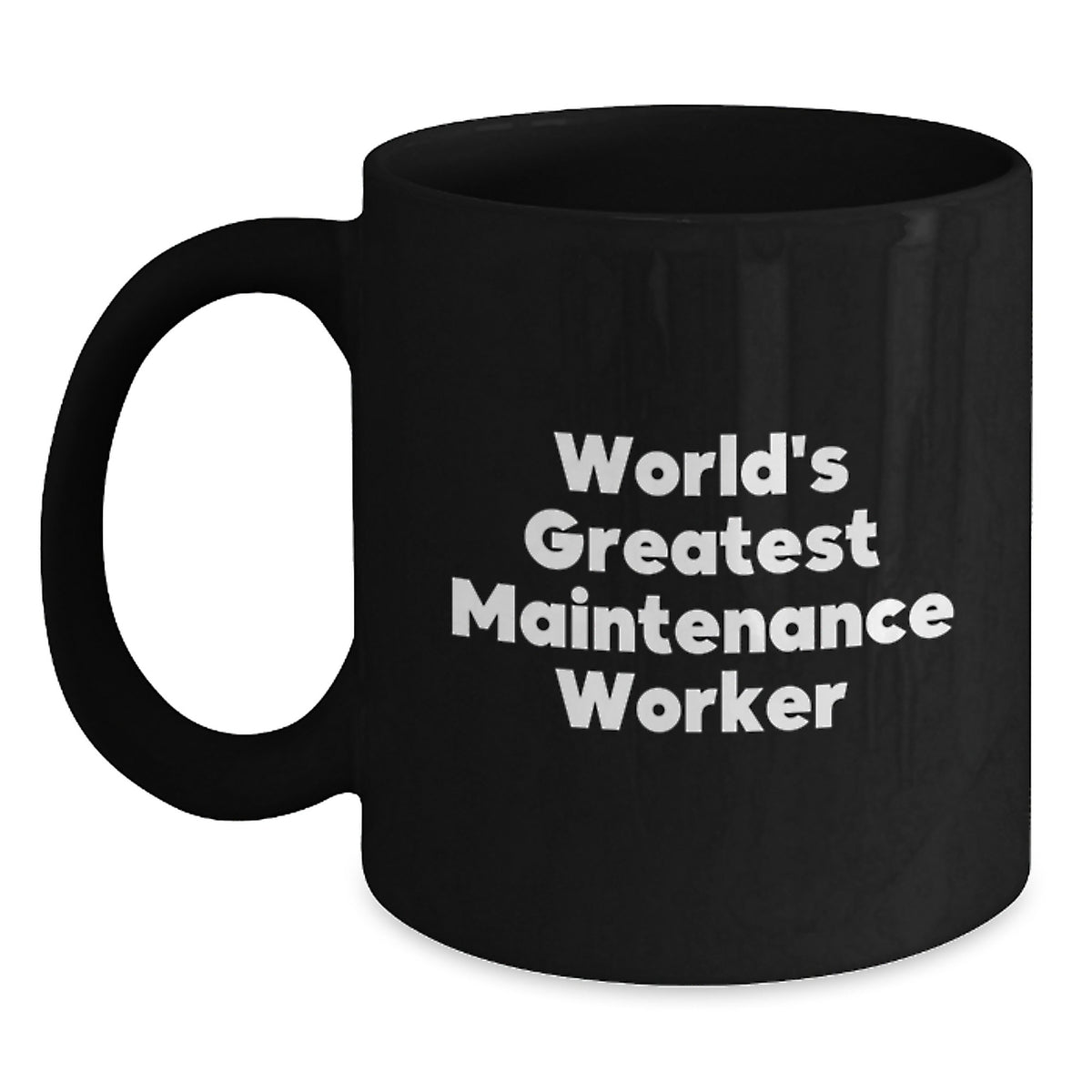 Keepsake Mug Gift for Him - World's Greatest Maintenance Worker - Main