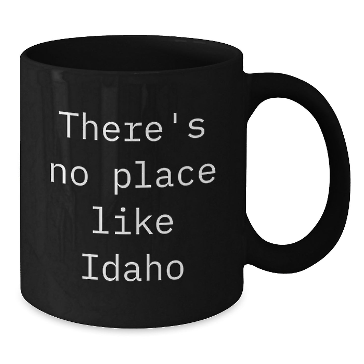 Idaho Black Coffee Mug, Funny Quote Gifts from Friends, Family, or Coworkers for Graduation - Unique Idaho Gifts for Men, Women, or Family - Additional