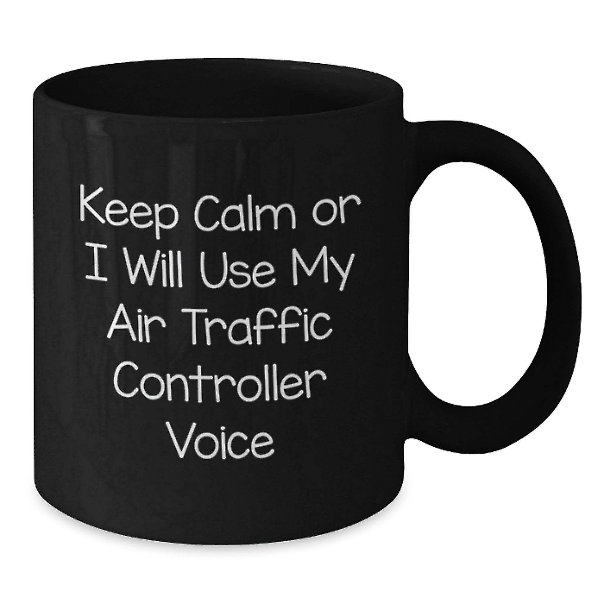 Funny Air Traffic Controller Black Coffee Mugs Gifts from Men to Husband for Father's Day - Additional