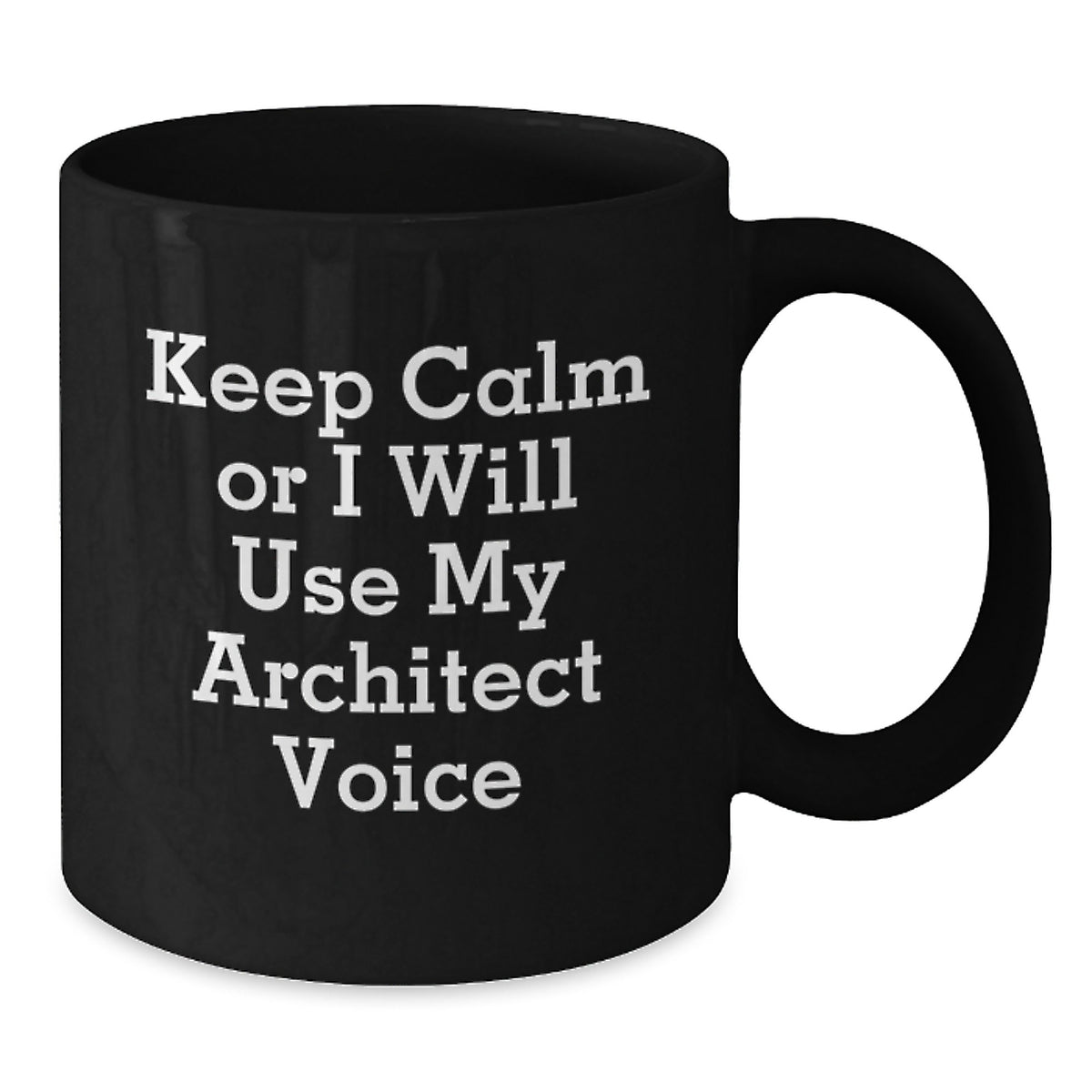 Premium Architect Keepsake Black Coffee Mug for Him Christmas Gift - Additional