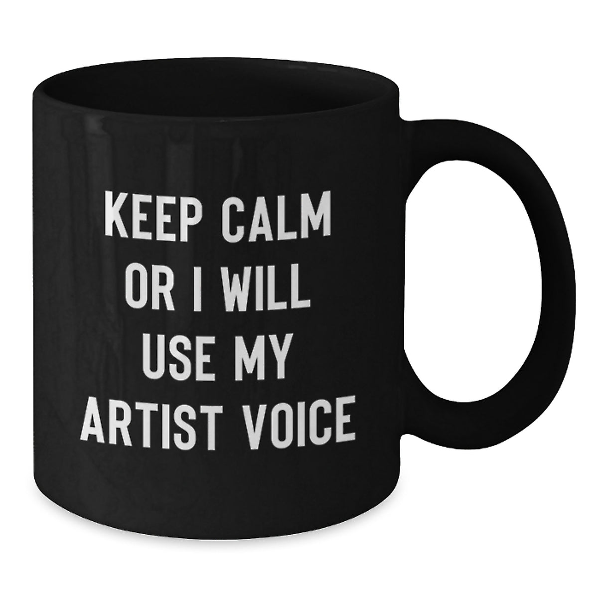 Artist Coffee Mug Gift - Keep Calm Tone Present for Coworkers - Additional