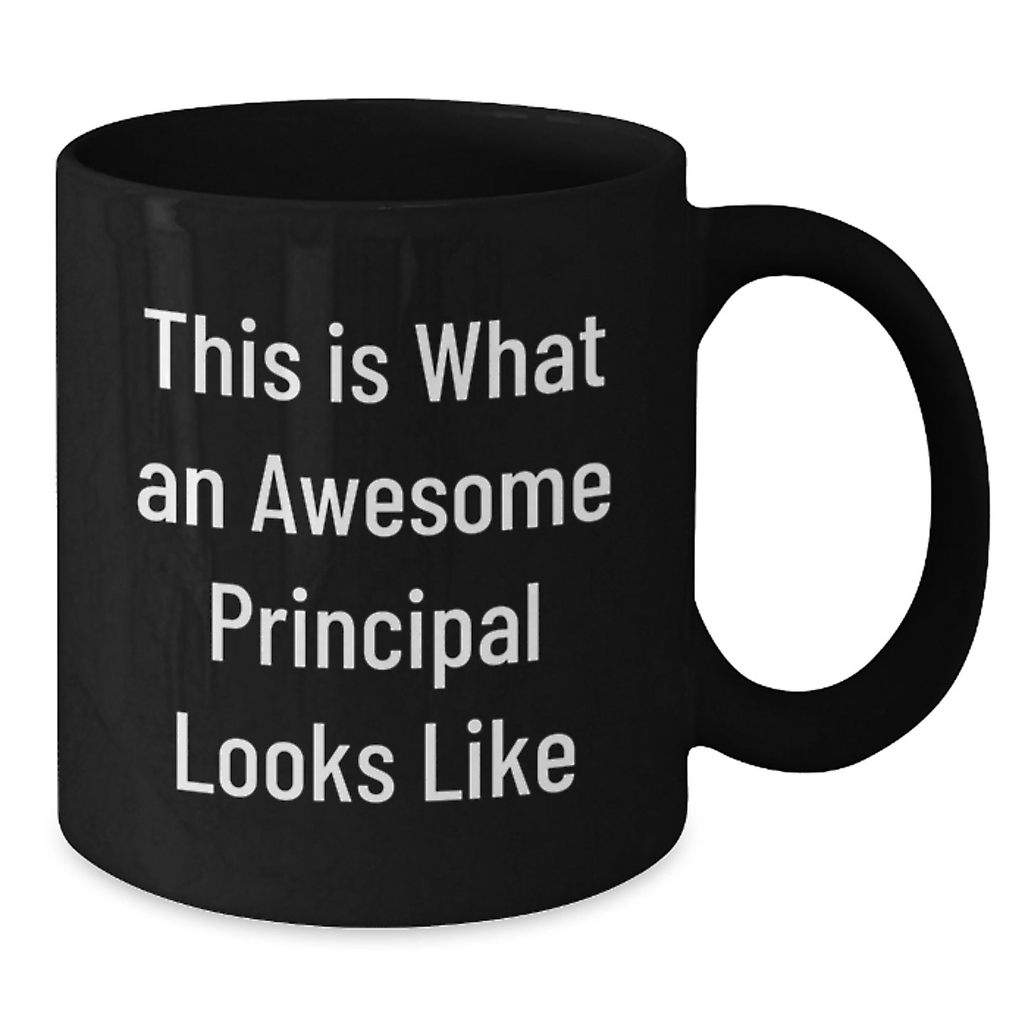 Funny Principal Gifts for Men, Funny Principal Black Coffee Mug, This Is What An Awesome Principal Looks Like, Gift from Friends to Principal, Ideal Gift for Graduation - Additional