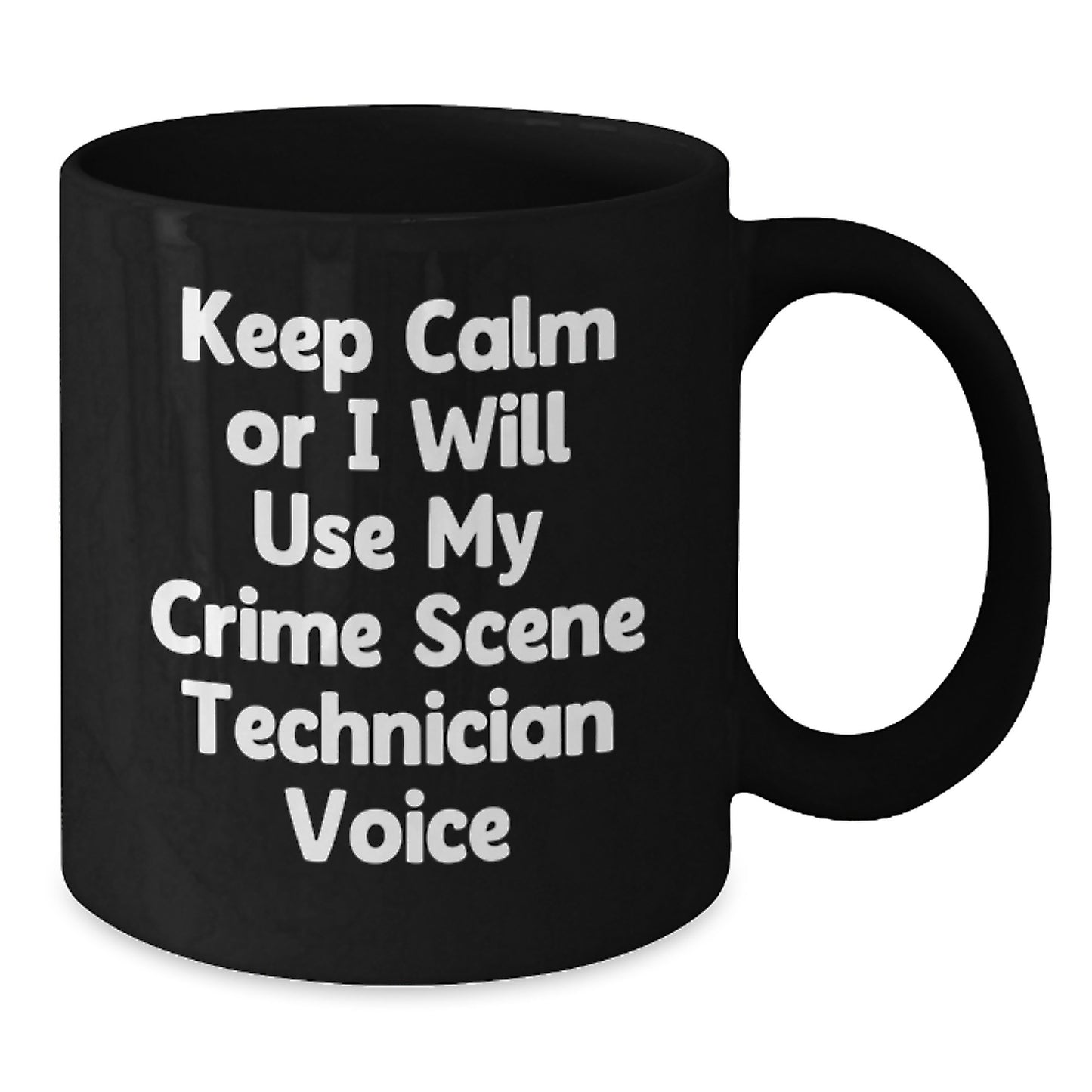 Crime Scene Technician Keepsake 11oz Mug for Him Birthday Gift Microwave - Additional