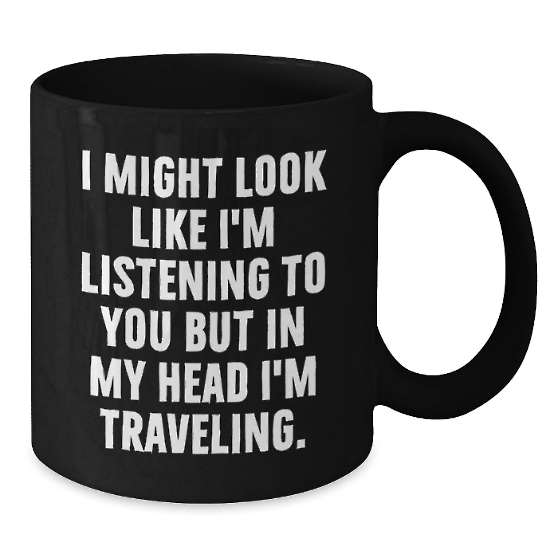 Funny Traveling Black Coffee Mugs Gifts from Friends to Traveling Enthusiasts on Their Birthday Unique Gifts - Additional