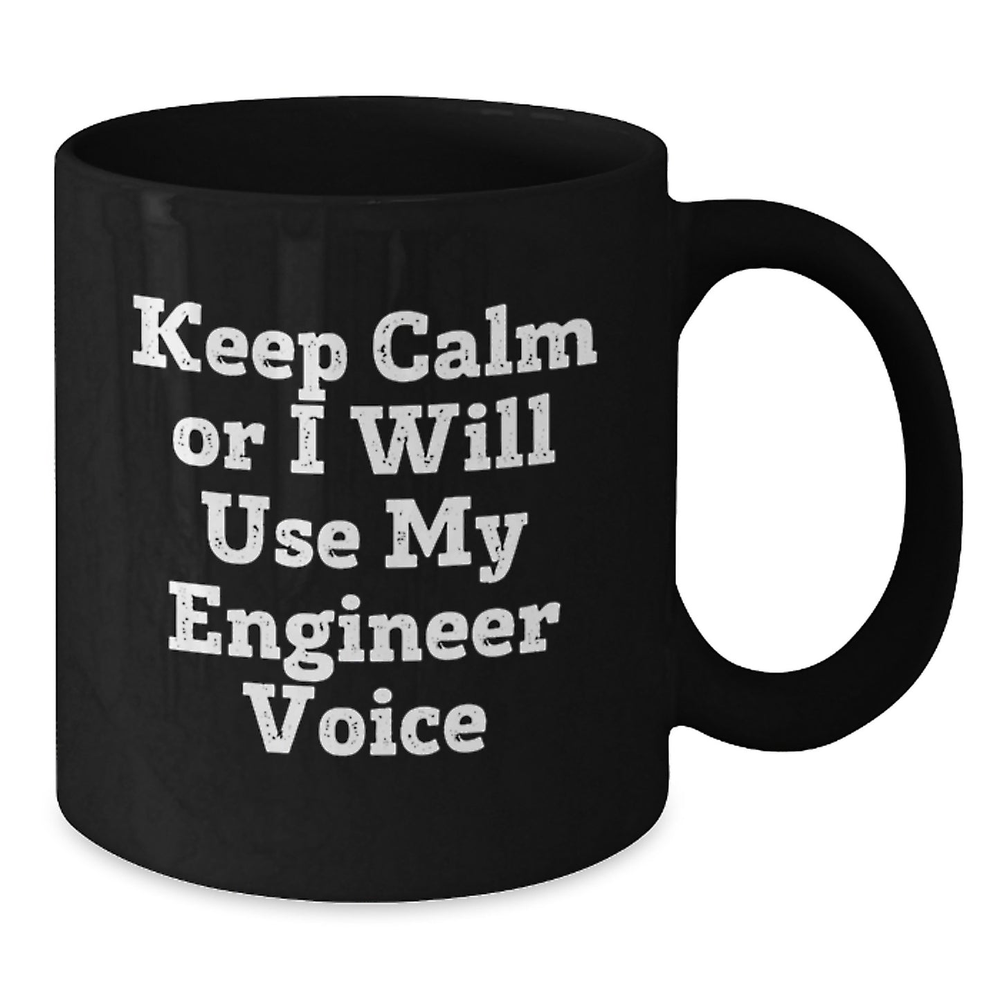 Engineer Black Coffee Mug for a Best Friend Companion Birthday Gift - Additional