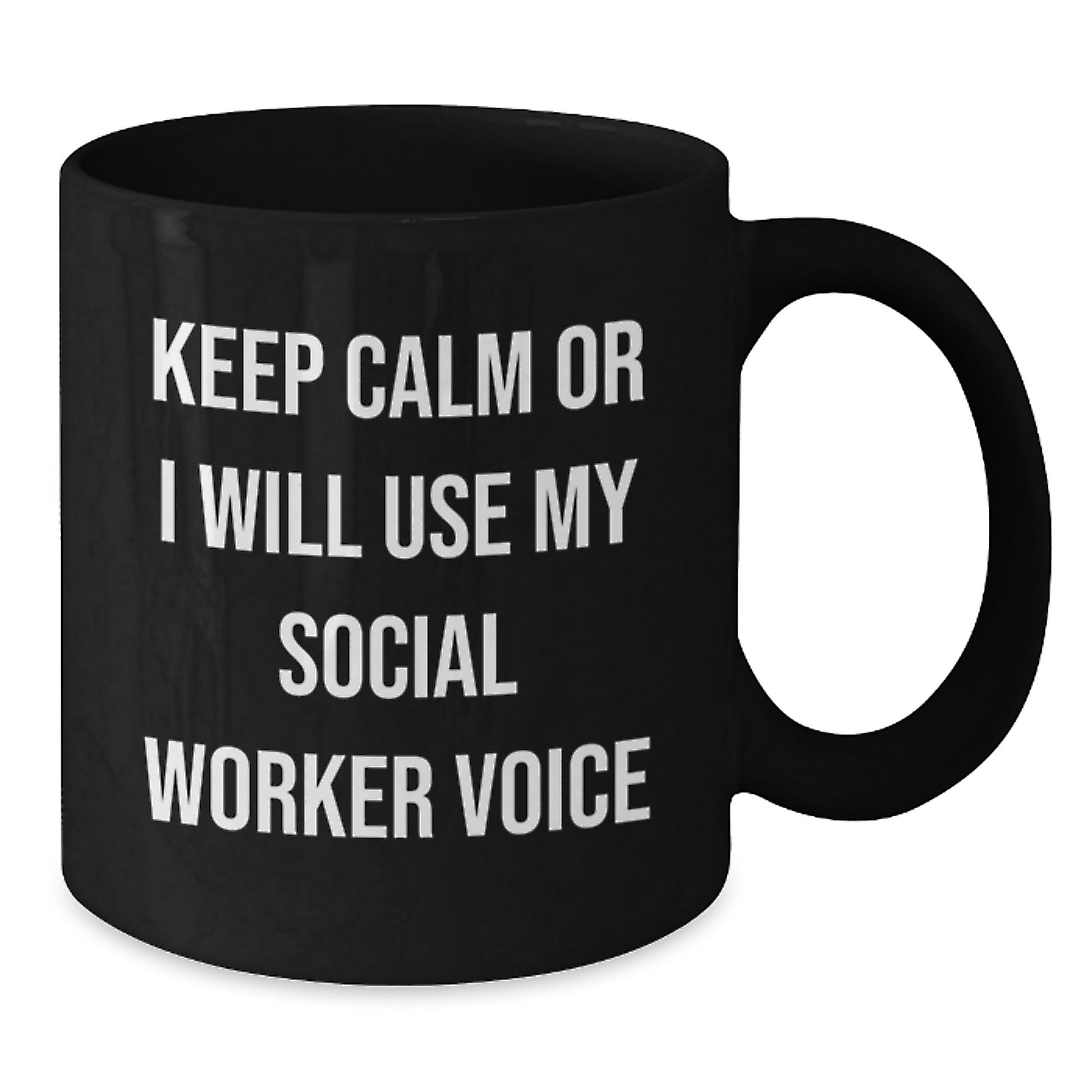 Social Worker Keepsake Mug for Him Birthday Gift Keep Calm - Additional