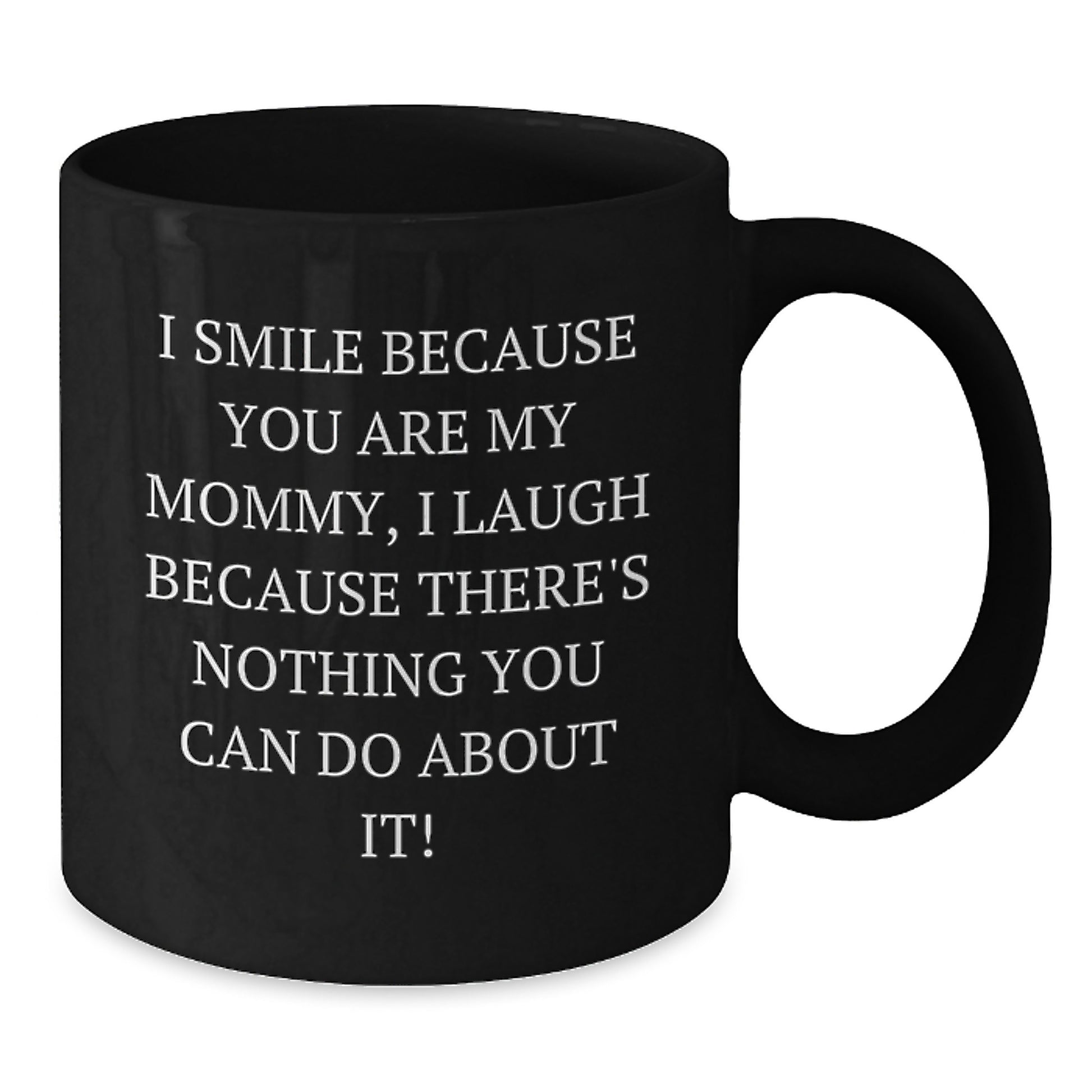 Mommy Keepsake Black Coffee Mug for Him Surprise Birthday Gift - Additional