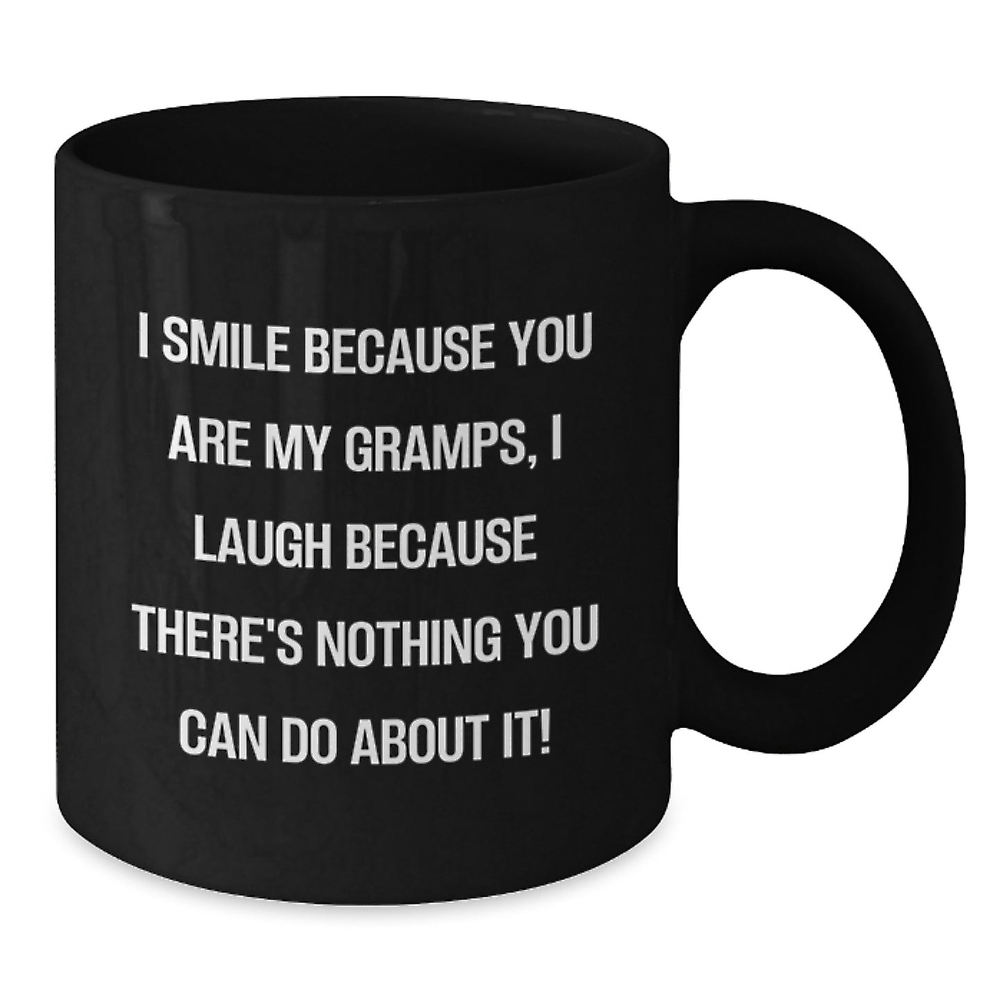 Funny Gramps Gifts for Him, Graduation Unique Gifts from Family, I Smile Because You Are My Gramps - Additional