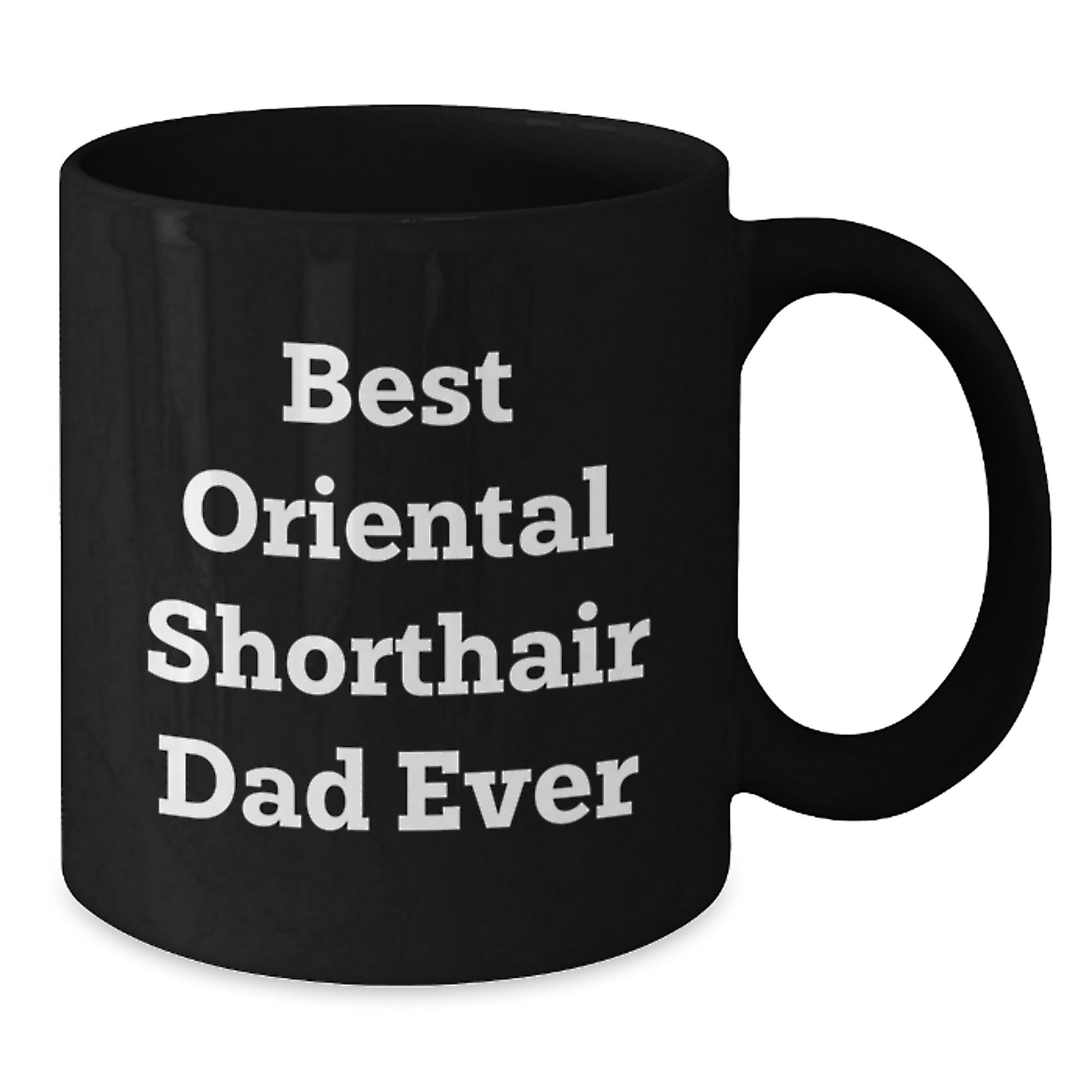 Oriental Shorthair Cat Lovers Funny Mugs for Dad Unique Valentine's Gifts from Men Women Friends Coworkers Family - Additional