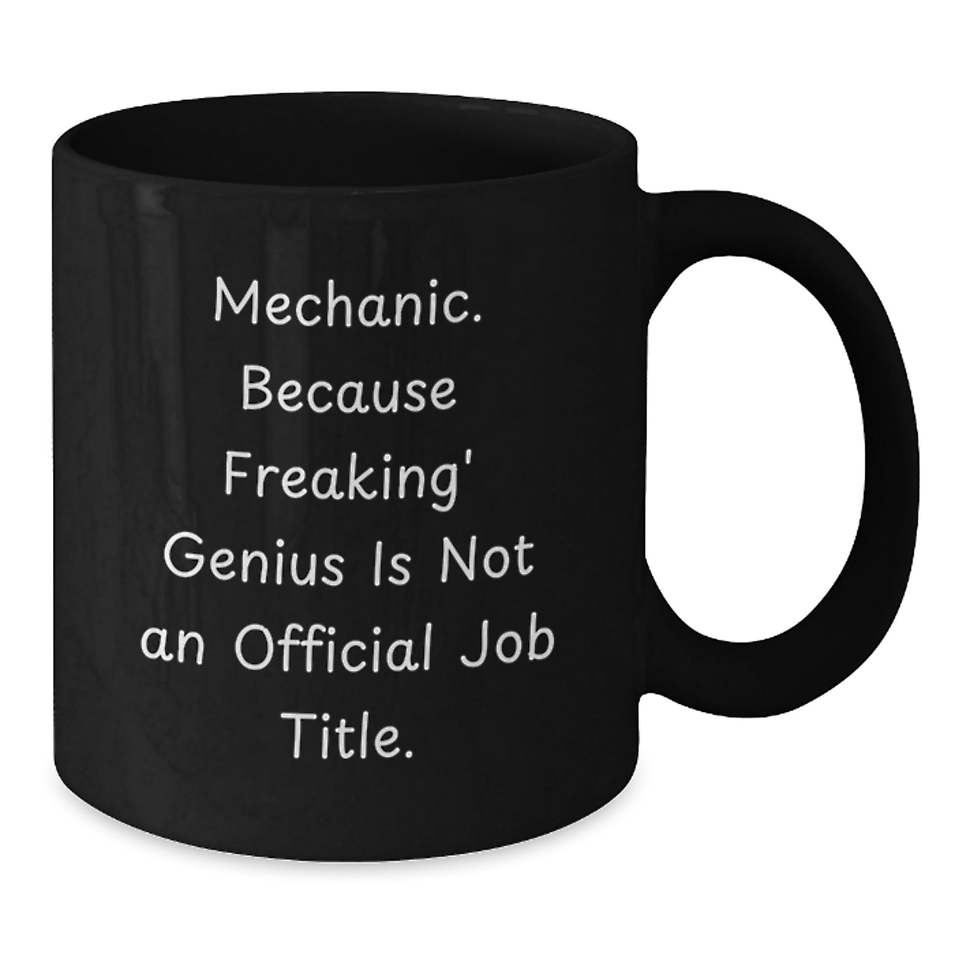 Premium Mechanic Keepsake Black Coffee Mug for Him Birthday Gift - Additional
