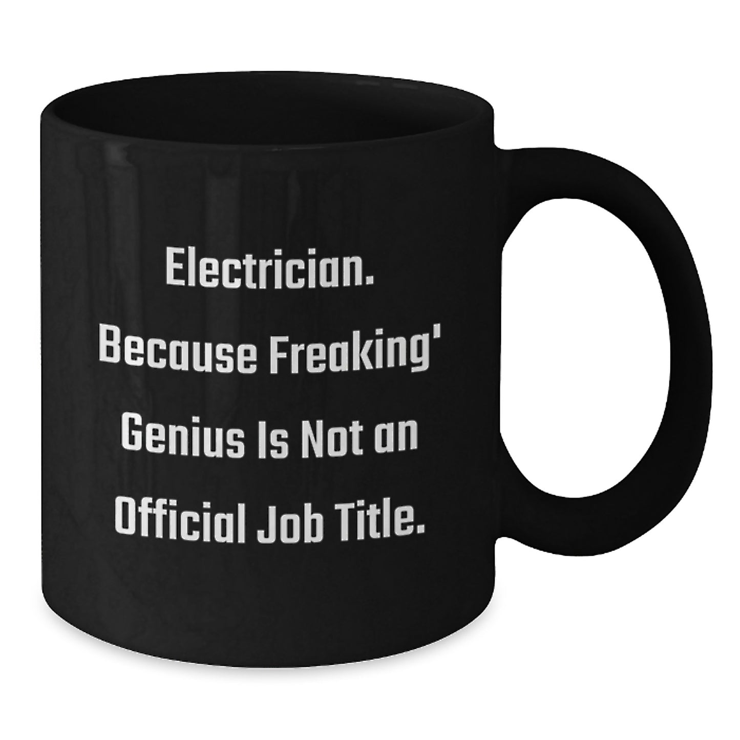 Funny Electrician Black Coffee Mugs Gifts for Men Women Friends Coworkers from Family Members Graduation Unique Ideas - Additional