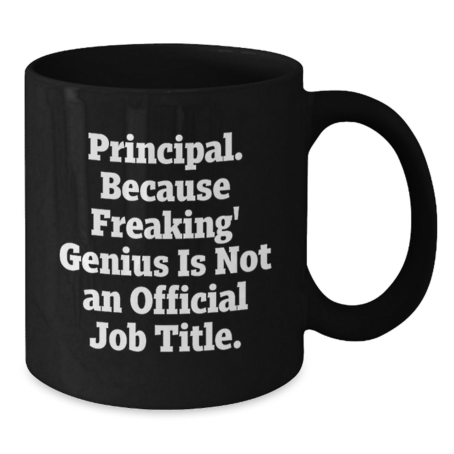 Principal Keepsake Black Coffee Mug for Him Birthday Gift - Additional