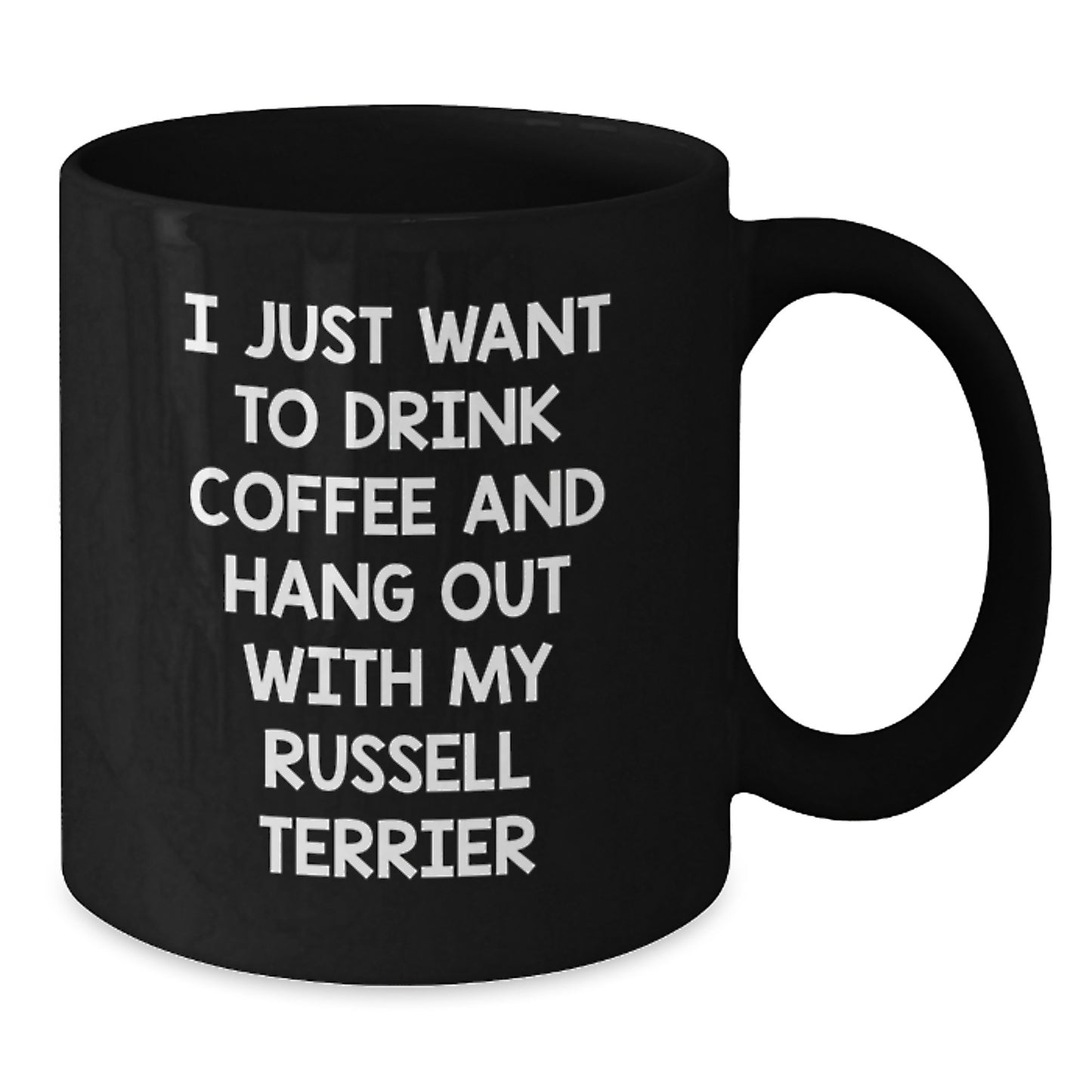 Russell Terrier Dog Lovers Funny Coffee Mug Gifts from Men to Women Valentine's - Additional