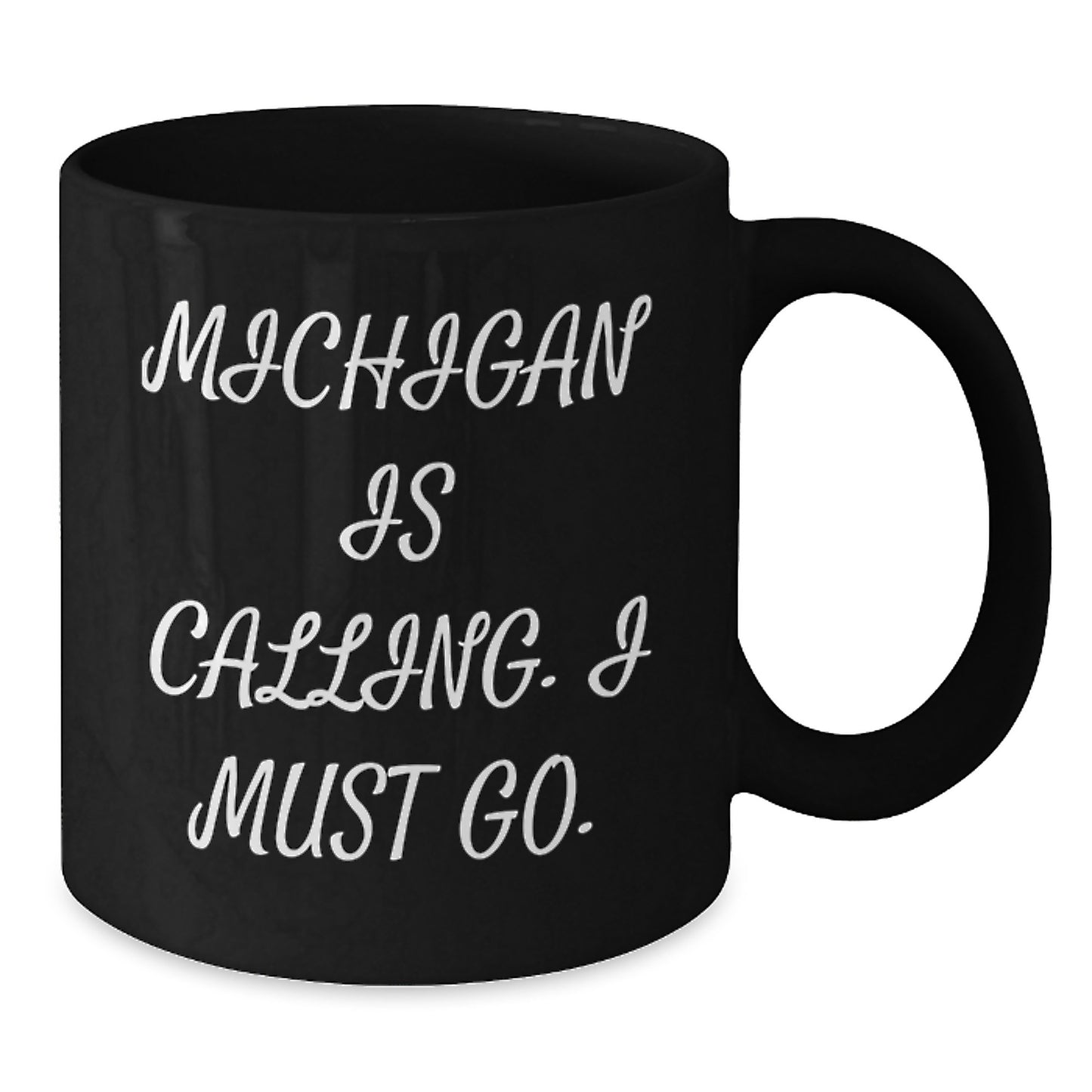 Michigan Black Coffee Mugs Funny Gifts from Friends and Family for Birthday Unique Michigan Lover - Additional