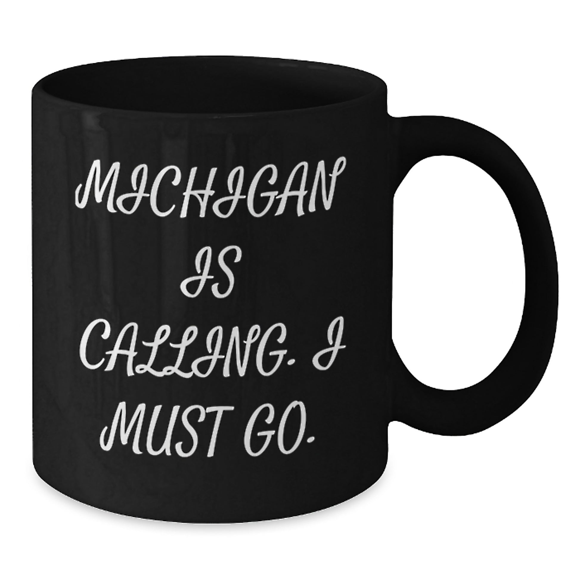 Michigan Black Coffee Mugs Funny Gifts from Friends and Family for Birthday Unique Michigan Lover - Additional