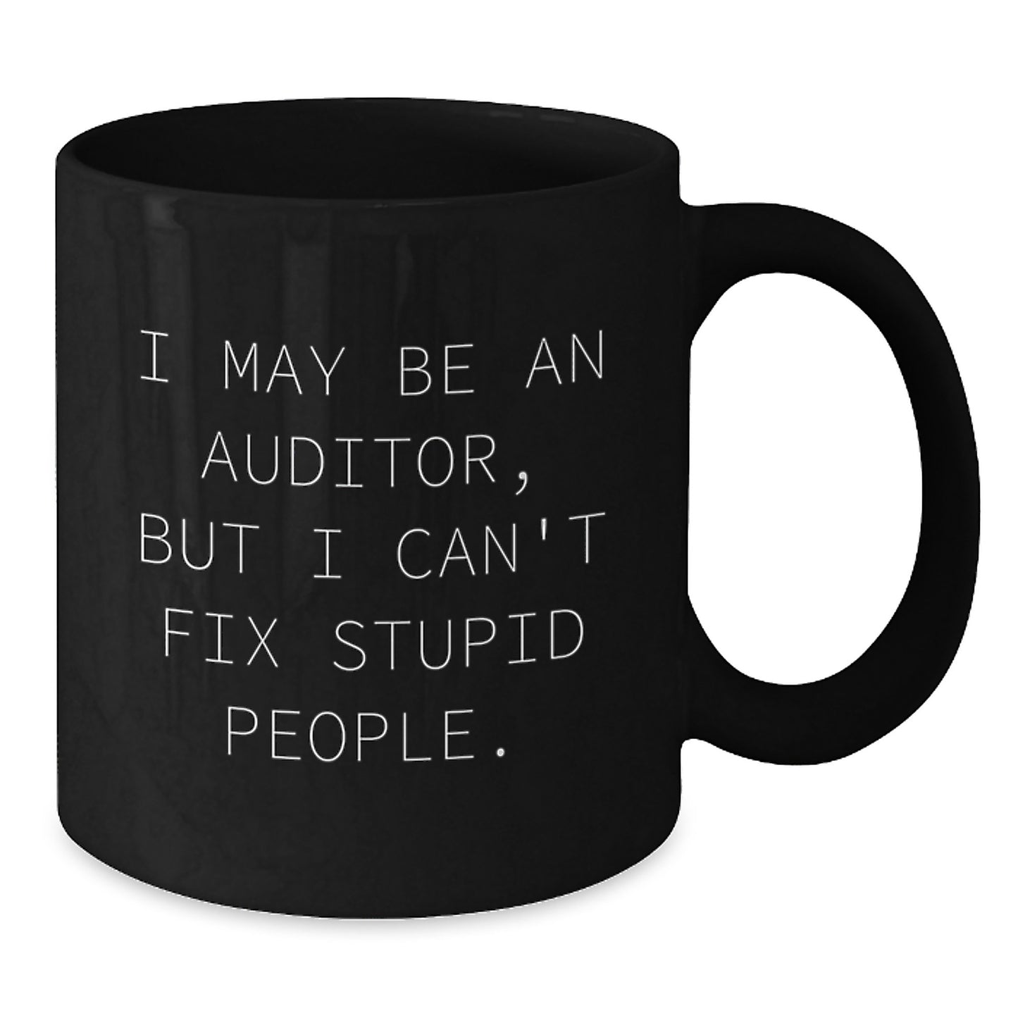 Auditor Keepsake Black Coffee Mug for Him 11oz Birthday Gift Premium - Additional