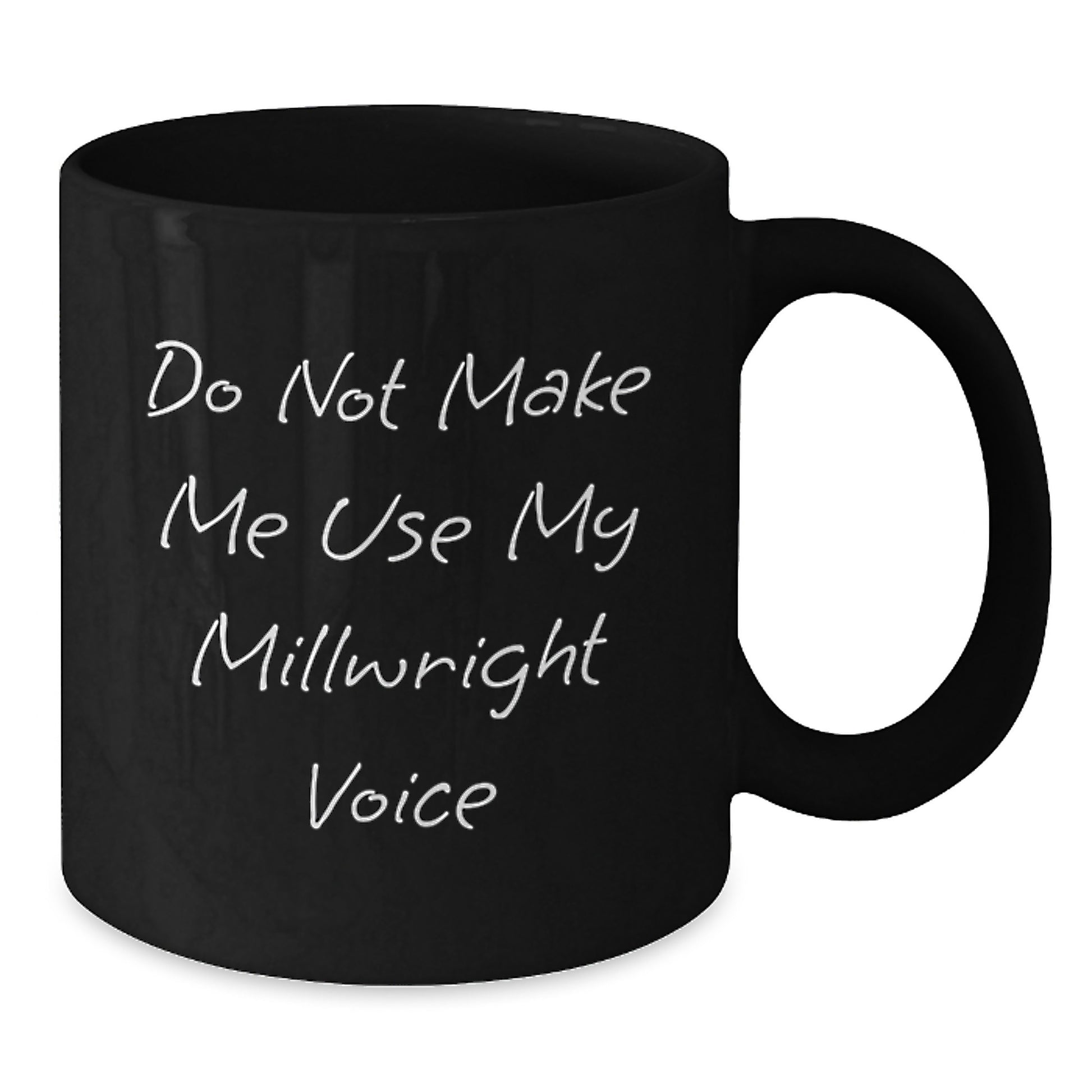 Millwright Keepsake Ceramic Black Coffee Mug for Him Birthday Gift - Additional