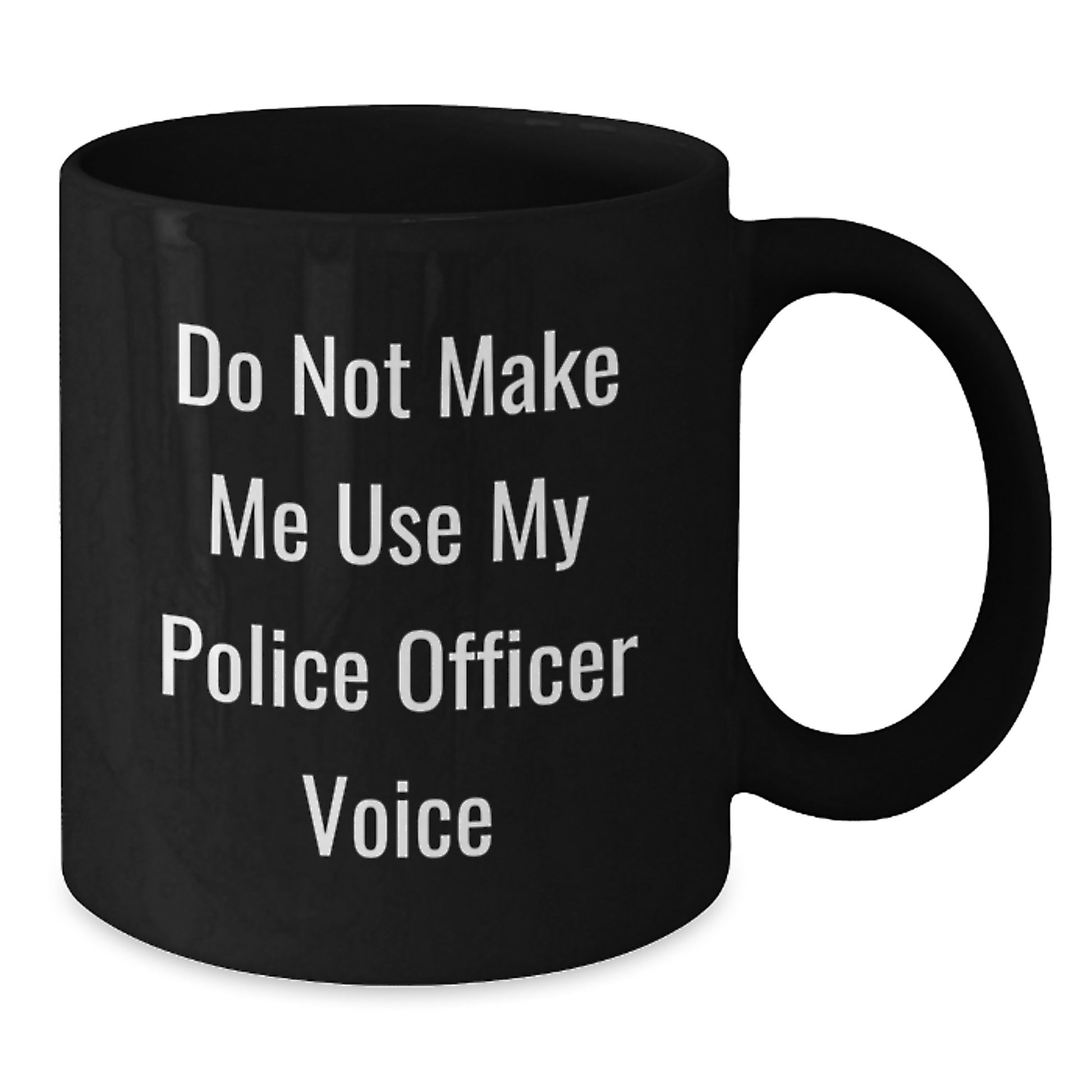 Police Officer Favorite Black Coffee Mug for Kids Birthday Gift - Additional