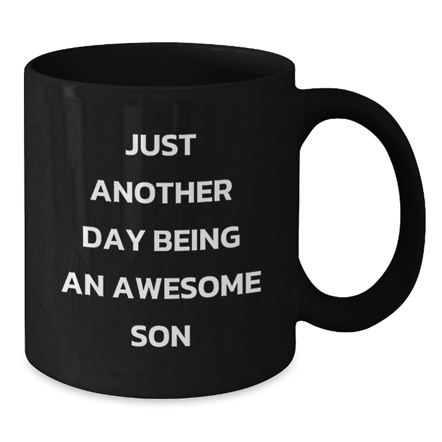 Son Keepsake Black Coffee Mug Birthday Gift - Additional