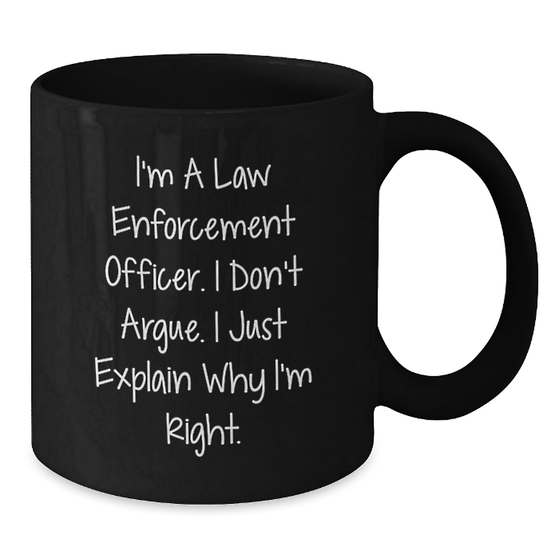 Law Enforcement Officer Keepsake Ceramic Mug for Him Birthday Gift - Additional