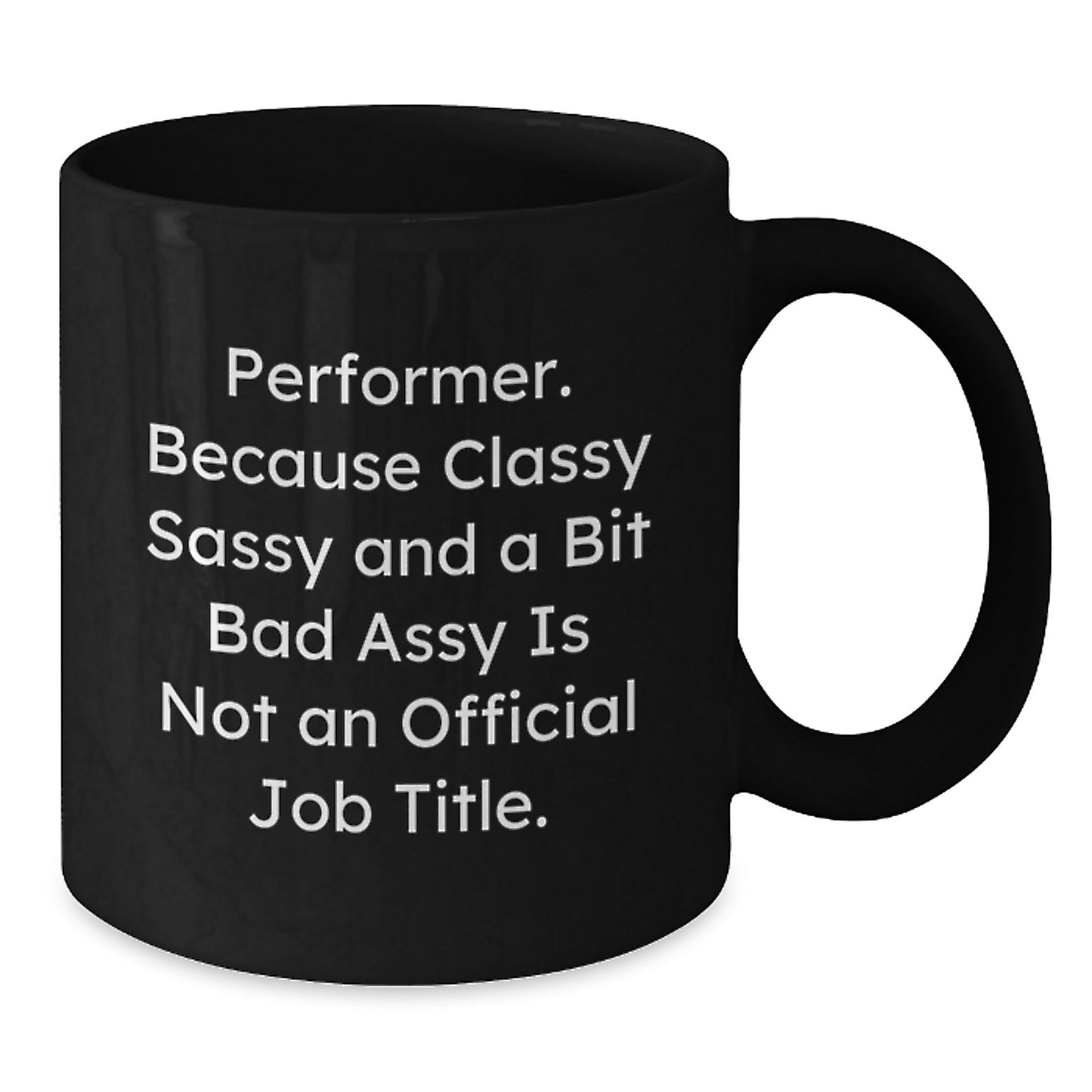 Performer Keepsake Black Coffee Mug for Him Birthday Surprise Gift - Additional
