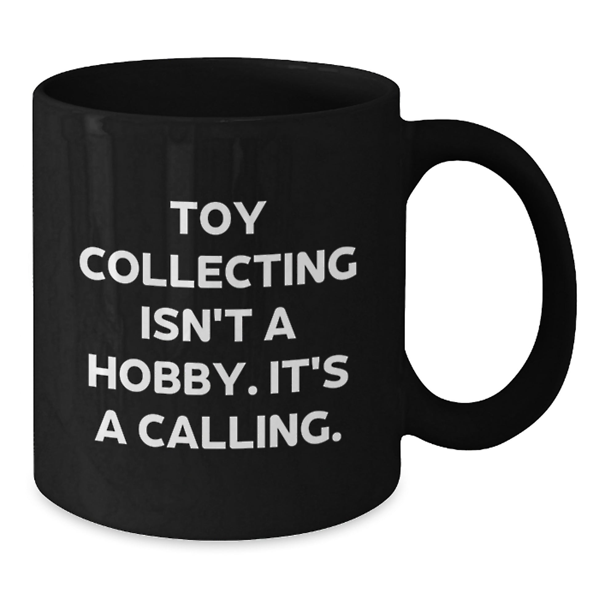 Funny Toy Collecting Gifts for Men from Friends to Show I Get It, Inspirational Mug for Graduation Unique Gifts, Black Coffee Mug - Additional