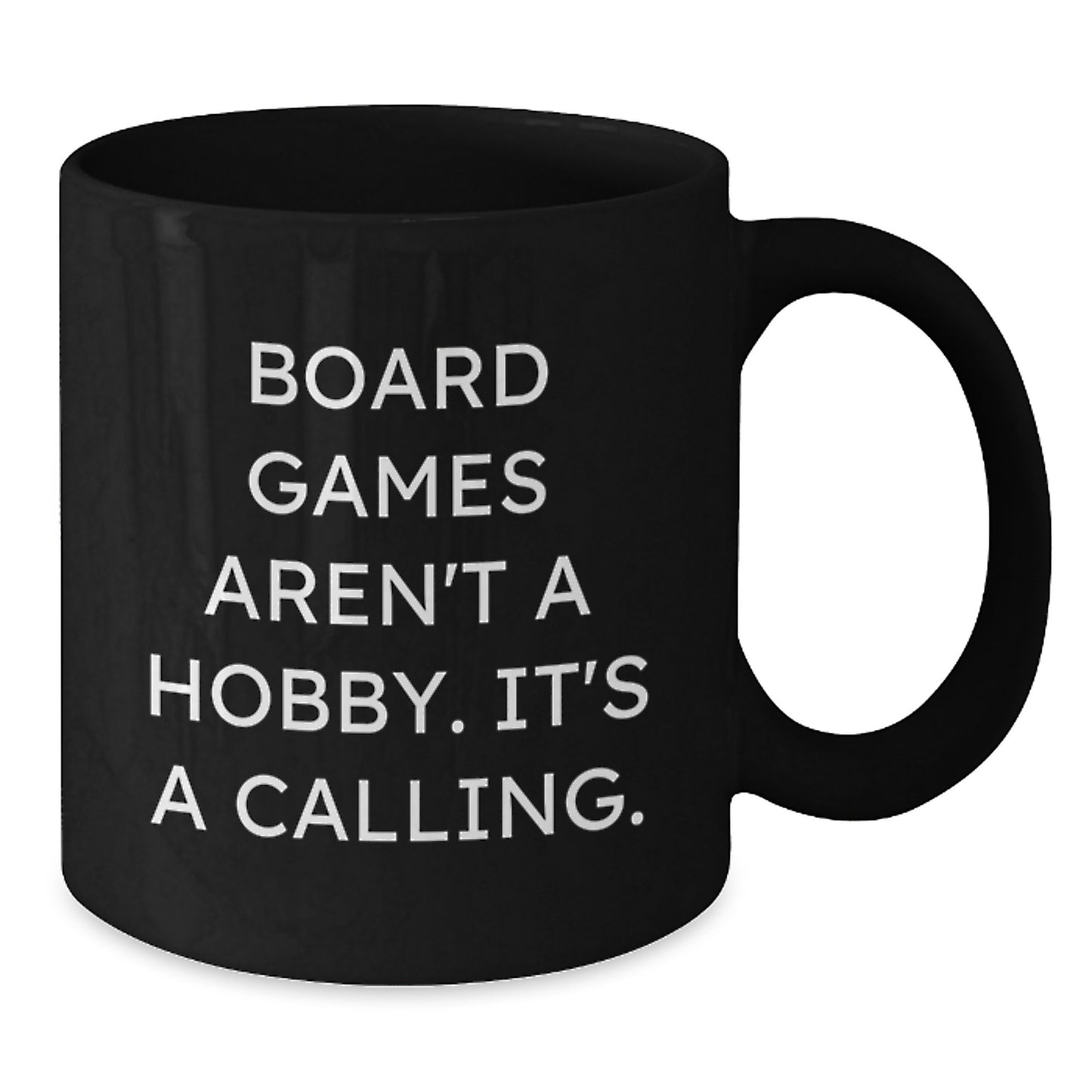 Funny Board Games Gifts for Men, Unique Graduation Unique Gifts from Friends, Black Coffee Mug for Board Games Enthusiasts, Inspirational Quote about Board Games - Additional