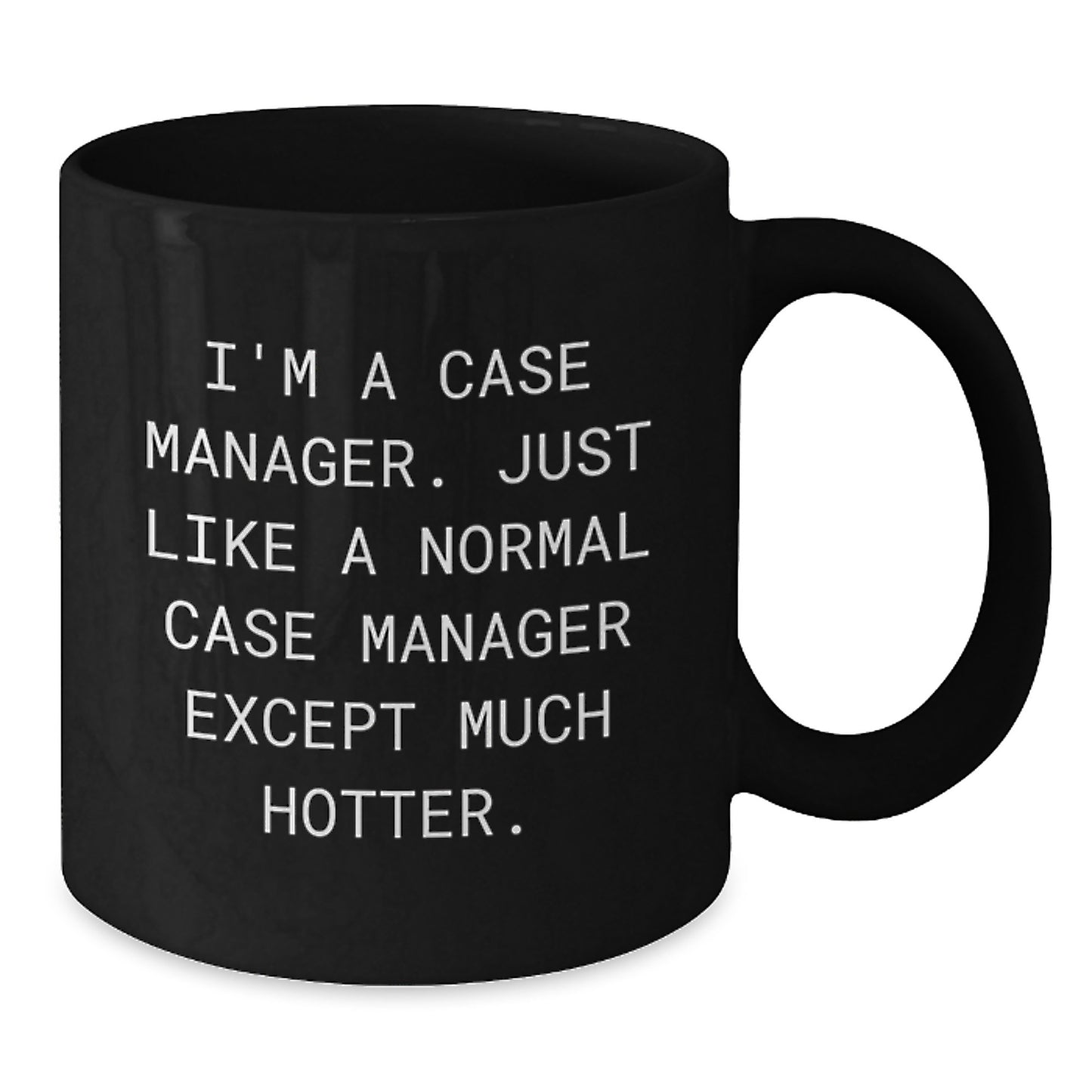 Black Ceramic Case Manager Keepsake Mug for Him Birthday Gift - Additional