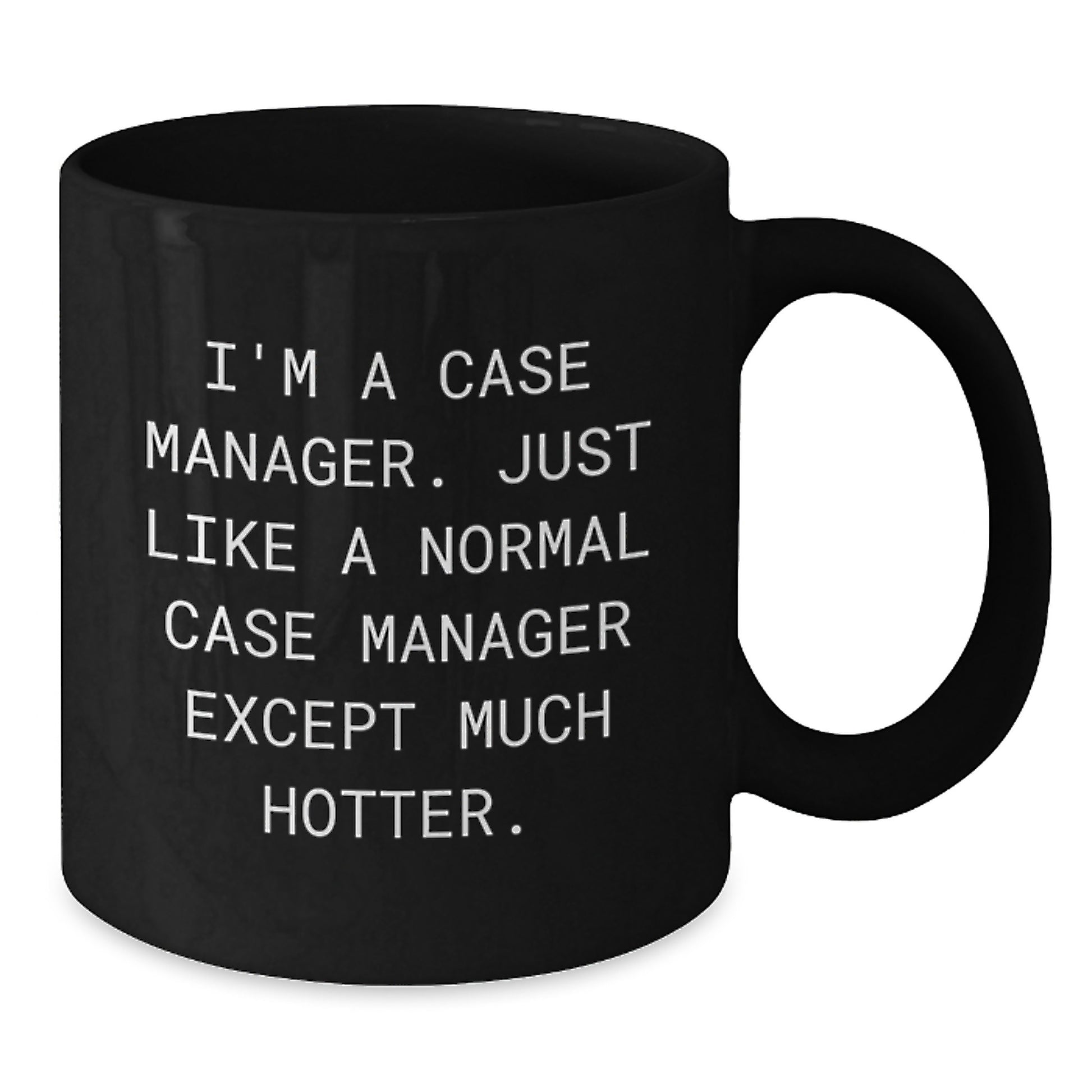 Black Ceramic Case Manager Keepsake Mug for Him Birthday Gift - Additional