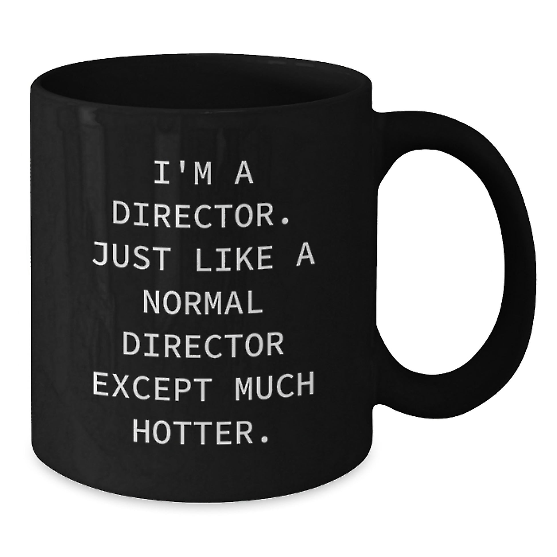 Birthday Gift for Her Director Black Coffee Mug Present - Additional