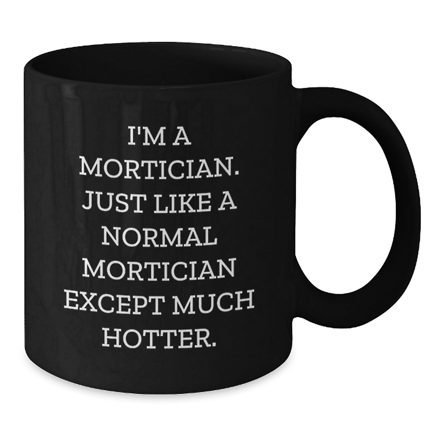 Mortician Novelty Black Coffee Mug Birthday Gift for Friends - Additional