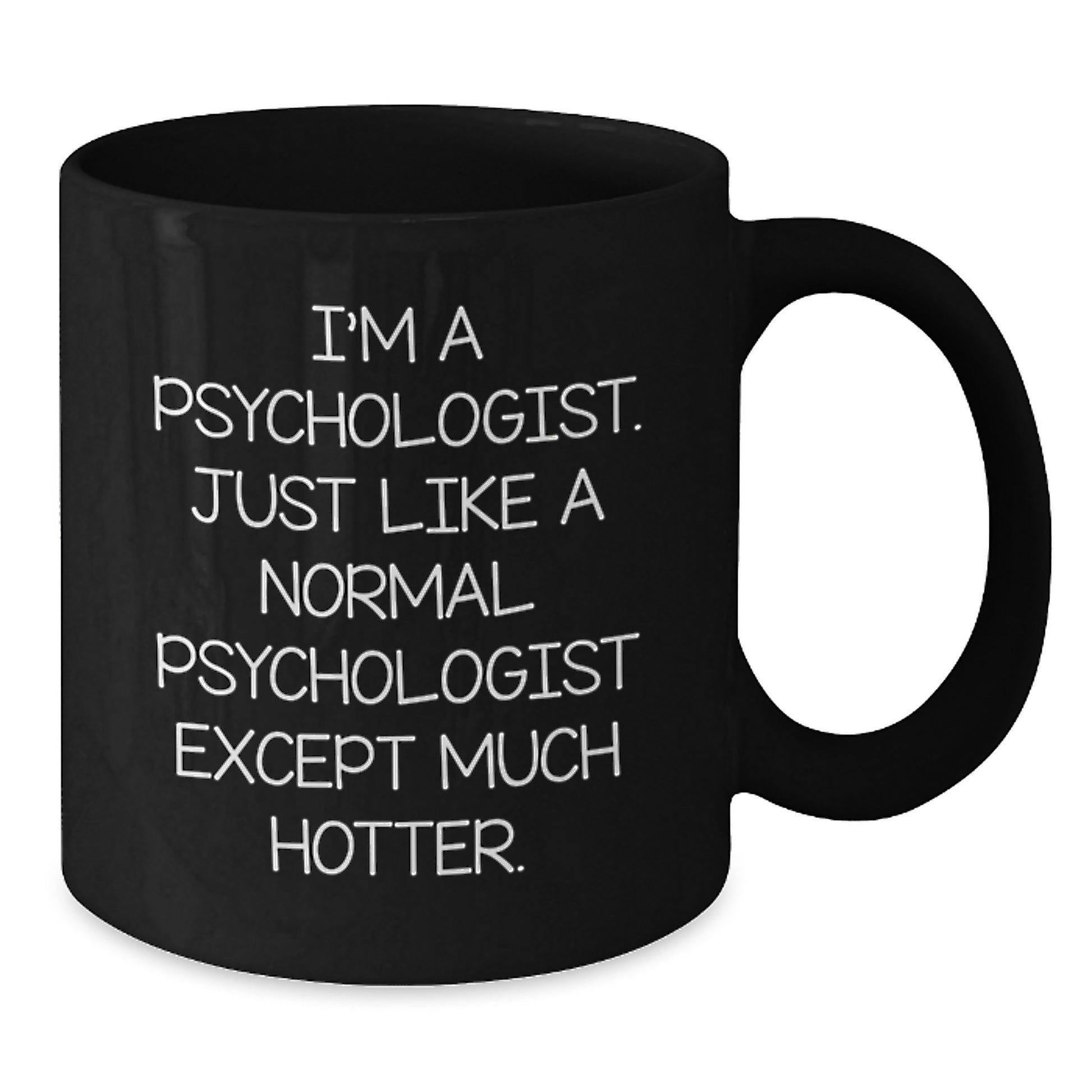 Psychologist Keepsake Black Coffee Mug for Him – Graduation Gift - Additional