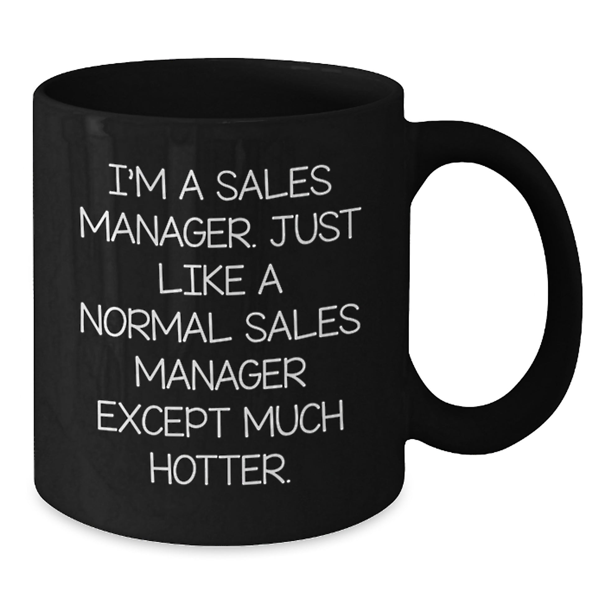 Sales Manager Keepsake Mug for Him Black Coffee Ceramic Birthday Gift - Additional