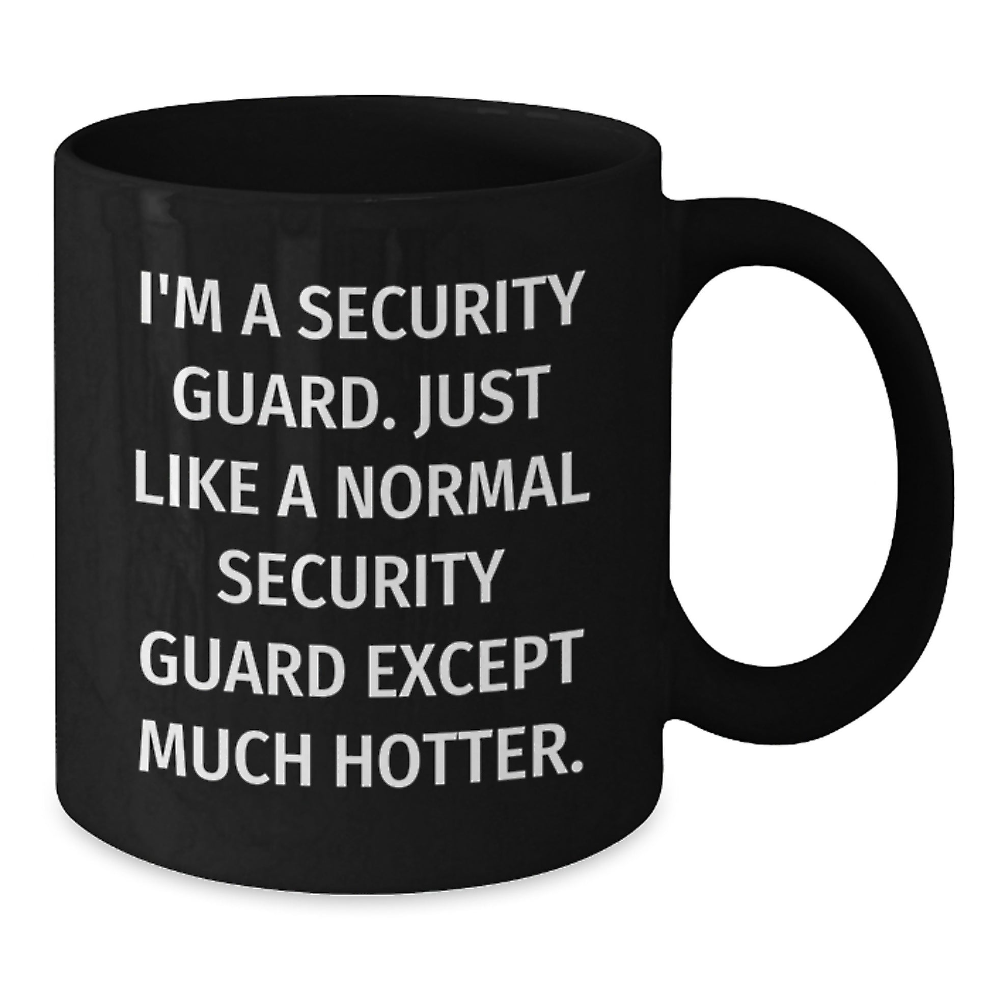 Security Guard Black Coffee Mug Idea for Coworkers Birthday Gift - Additional