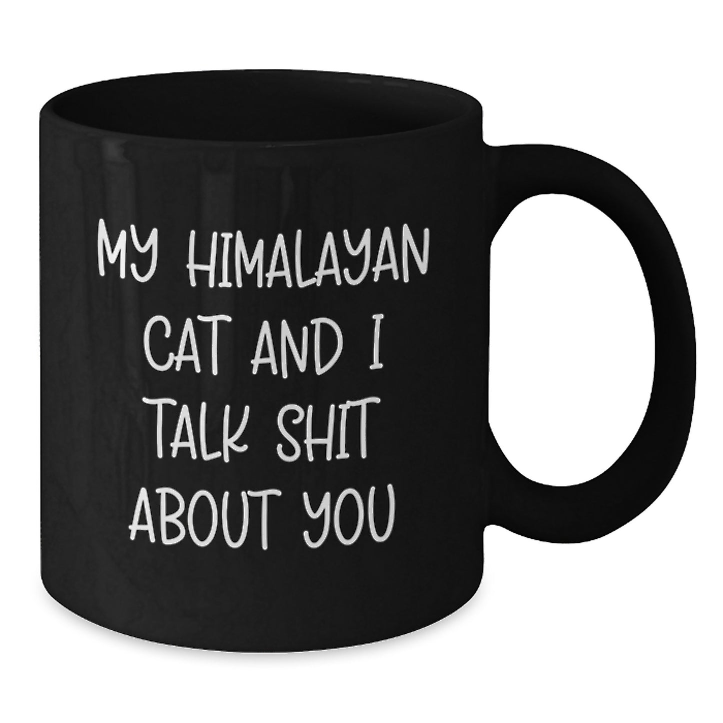 Himalayan Cat Lover Gifts from Friends for Himalayan Cat Enthusiasts Funny Black Coffee Mugs Graduation Unique Keepsakes - Additional
