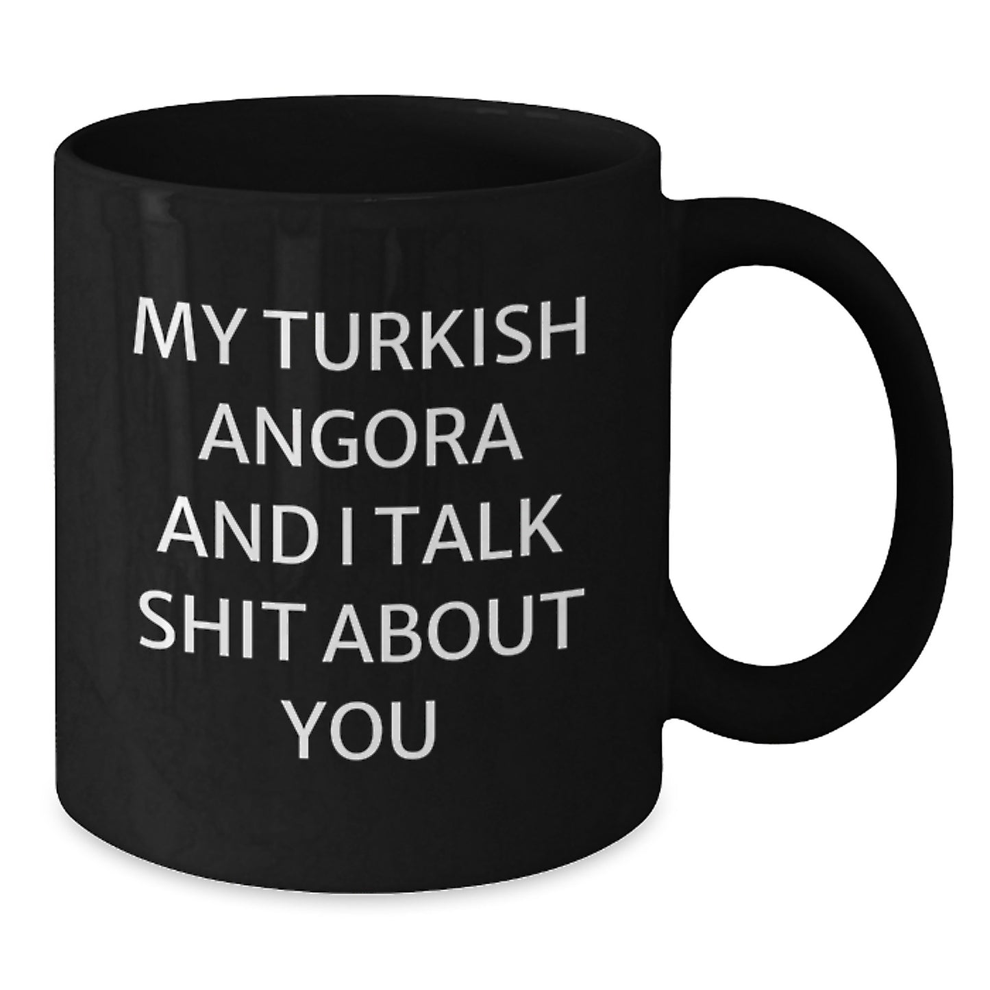 Birthday Gift Turkish Angora Black Coffee Mug for Her Present - Additional