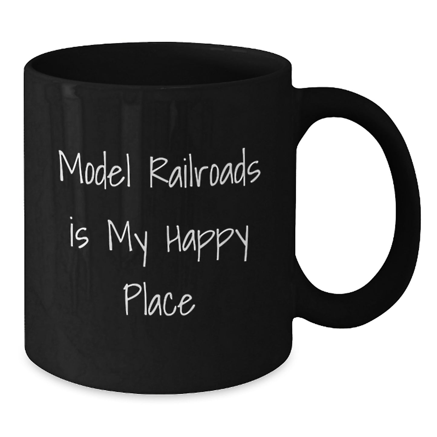 Birthday Gift Model Railroads Mug Present for Her 11oz Ceramic - Additional
