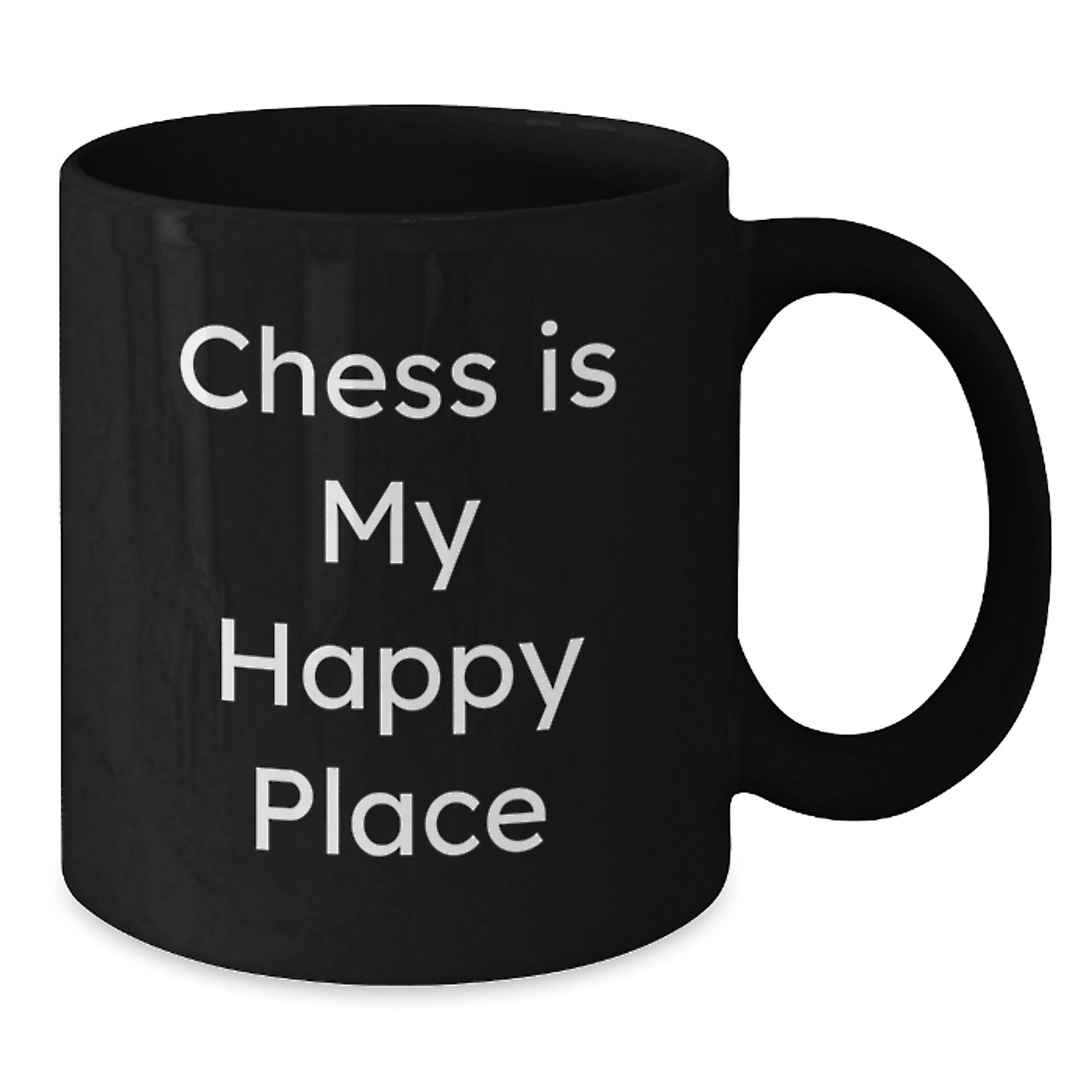 Chess Mug Idea for Coworkers – Birthday Gift "Chess Is My Happy Place" - Additional