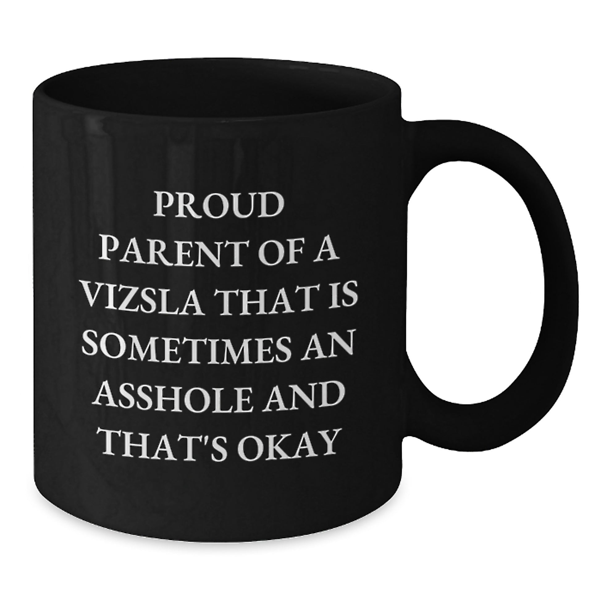 Funny Vizsla Dog Gifts for Men, Women, Friends, Coworkers, and Family - Proud Parent Mug - Graduation Unique - Additional