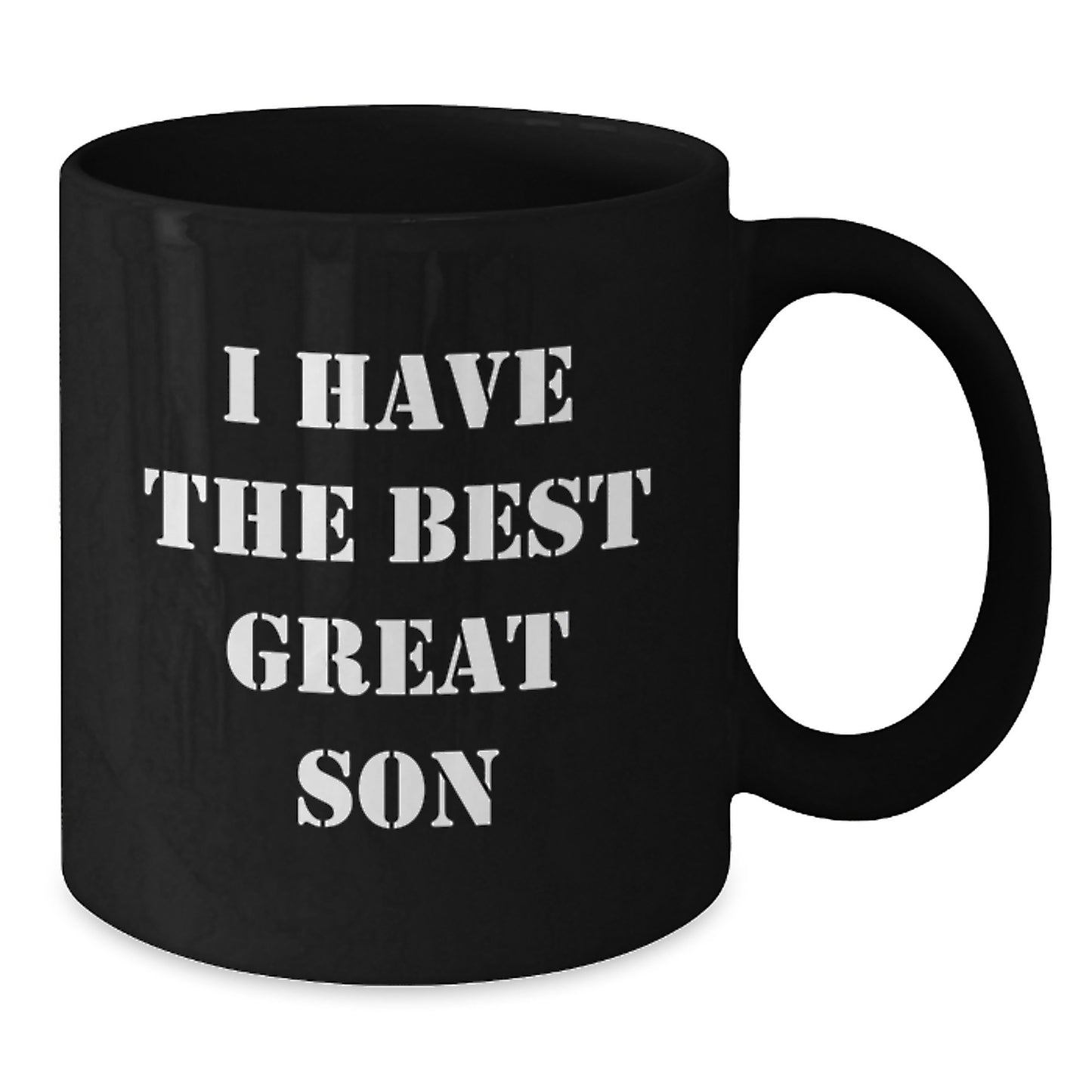 Son Keepsake Black Coffee Mug for Him Best Great Son Birthday Gift - Additional