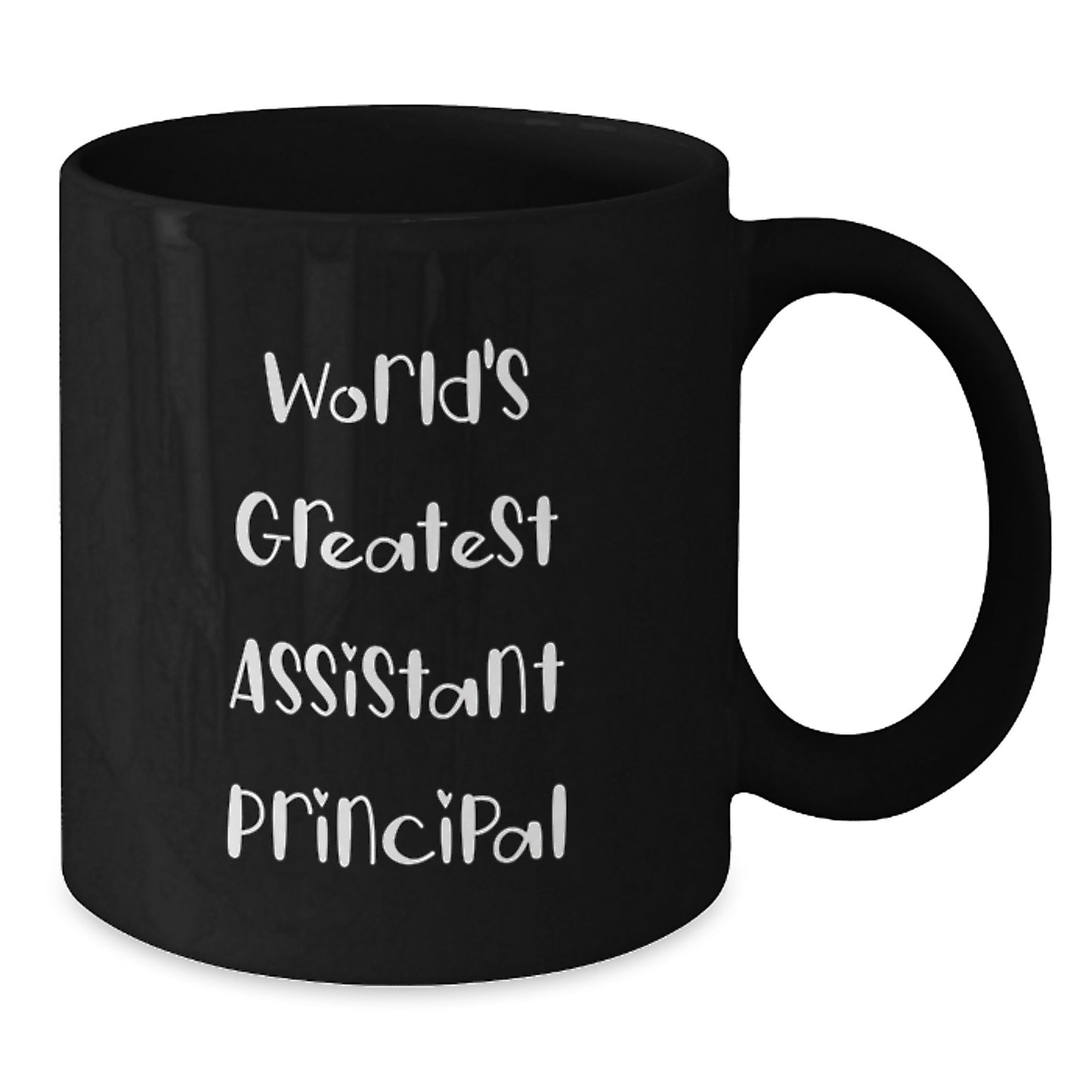 World's Greatest Assistant Principal Funny Coffee Mugs Gifts for Men from Friends, Unique Graduation Unique Gifts Ideas for Assistant Principals, Black Coffee Mugs for Assistant Principals - Additional