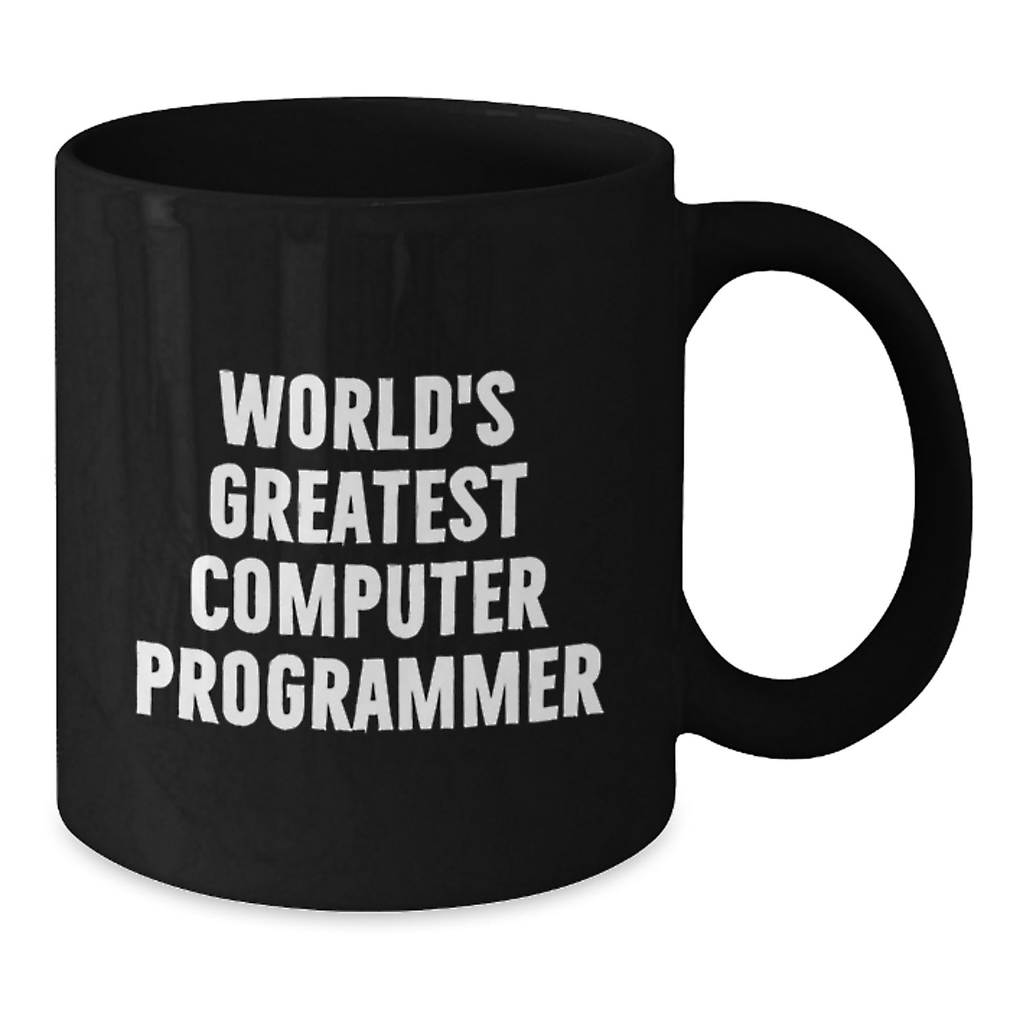 Funny Computer Programmer Black Coffee Mugs for World's Greatest Mom, Unique Gifts from Family for Mother's Day - Additional